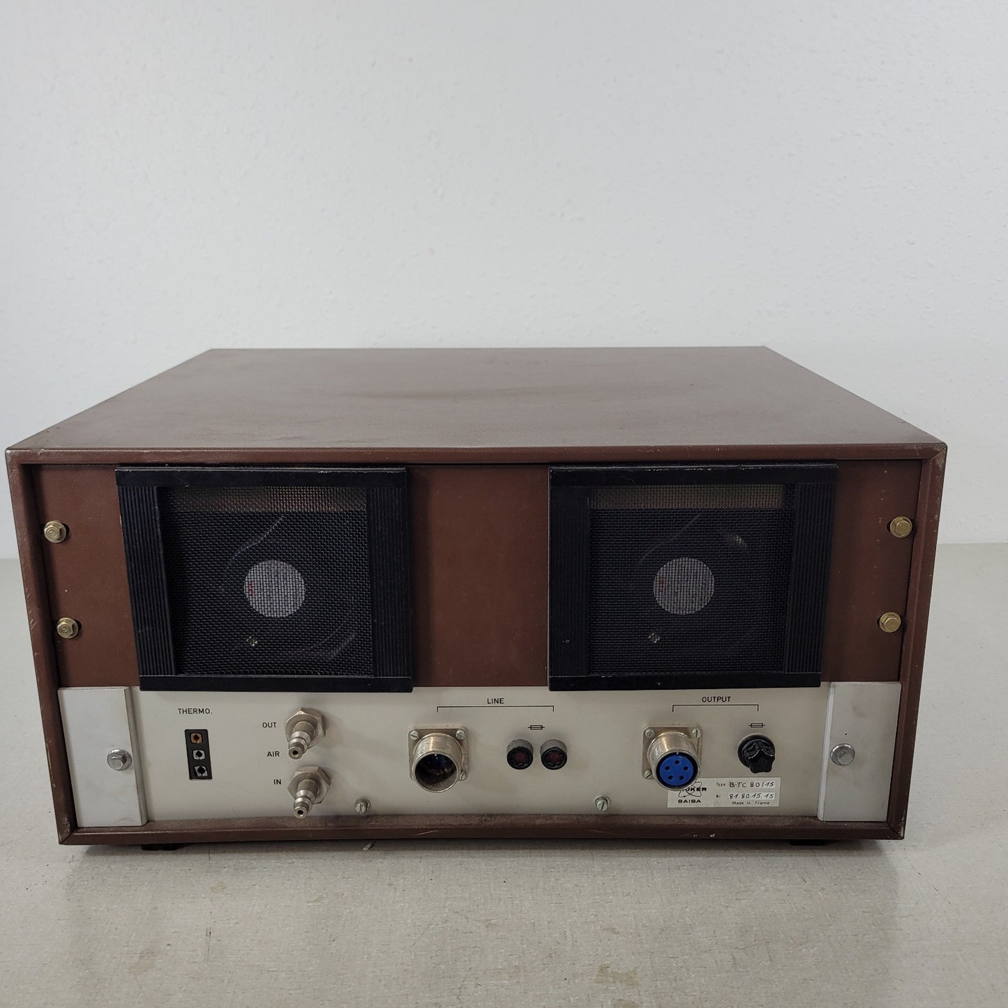 Bruker B-TC 80/15 Nuclear Magnetic Resonance NMR Temperature Control Unit BTC