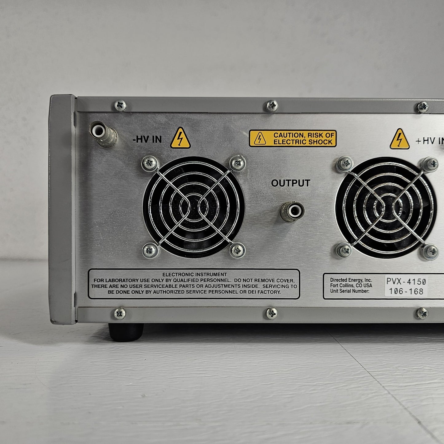 TESTED- DEI Directed Energy BNC PVX-4150 High Voltage Pulse Generator +/-1500V