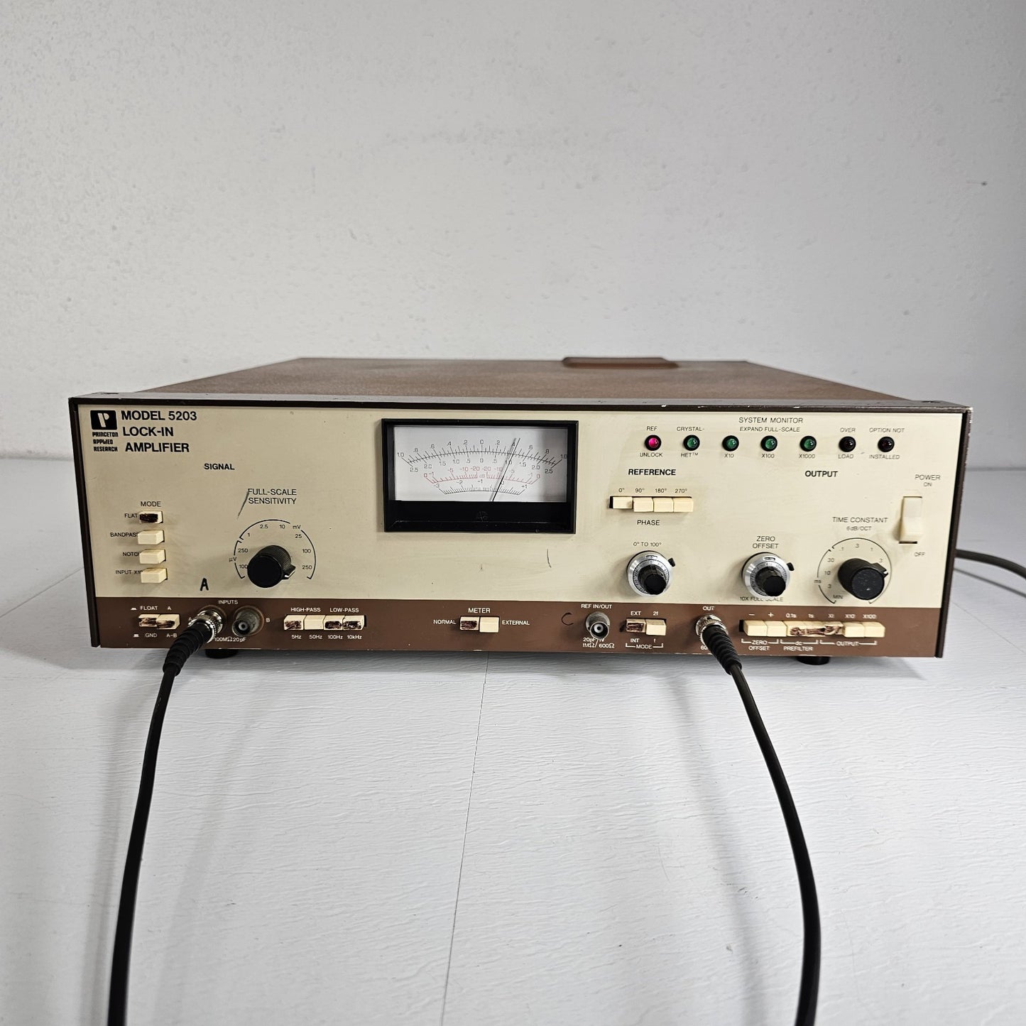 Princeton Applied Research PAR 5203 Lock-In Amplifier Option 99-98 Signal Ref