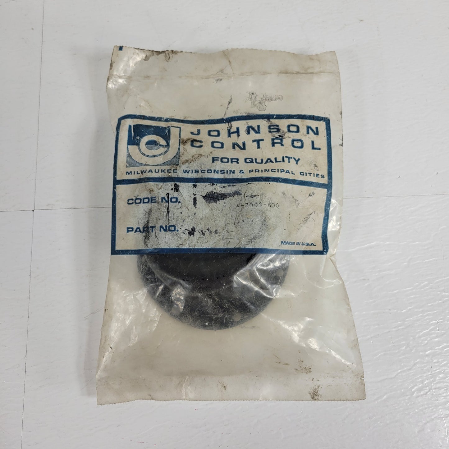 Johnson Controls V-3000-600  Diaphragm for V-3000 Pneumatic Valve Actuator