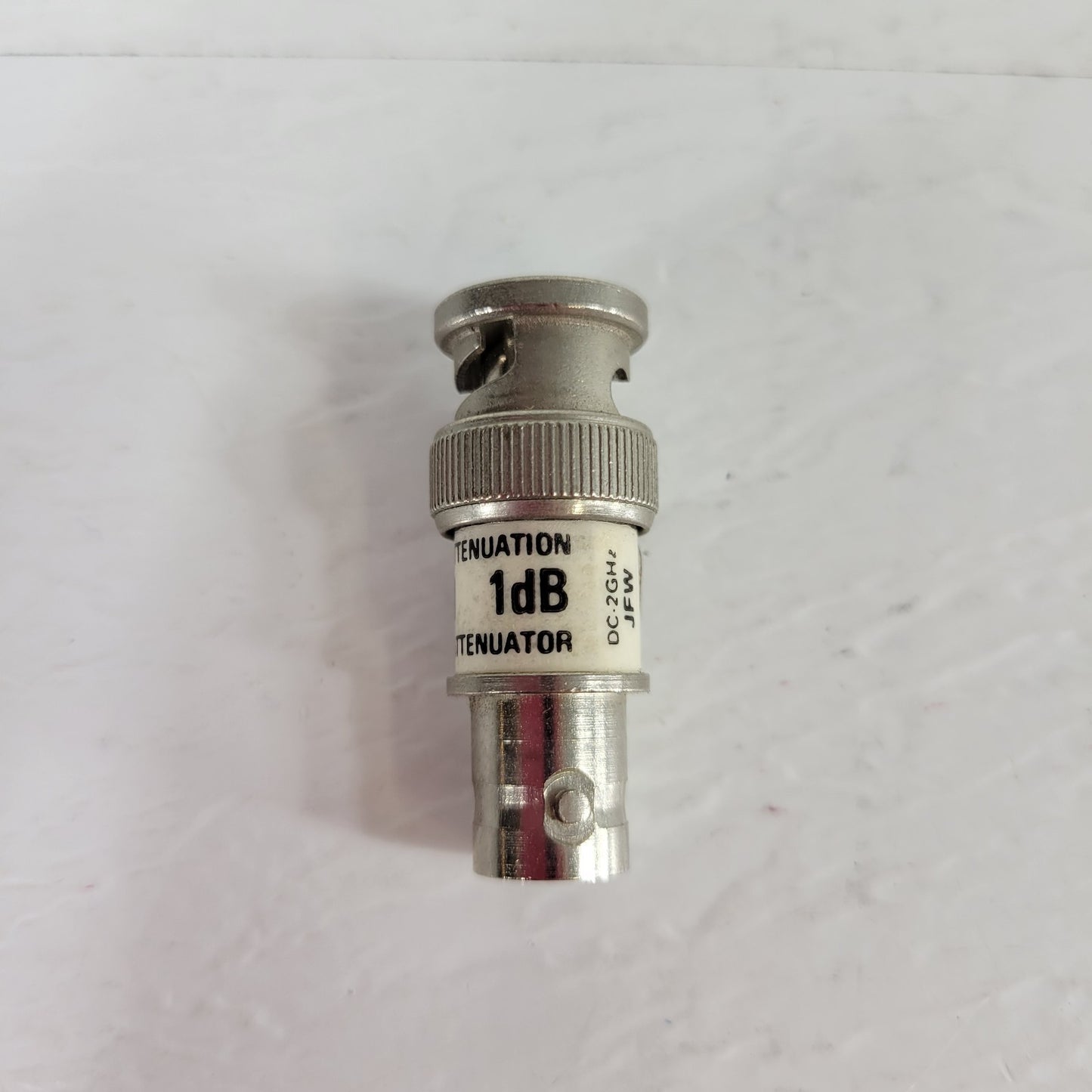 JFW 50F-001 BNC RF Coaxial Microwave Fixed Attenuator 1dB DC 2GHz