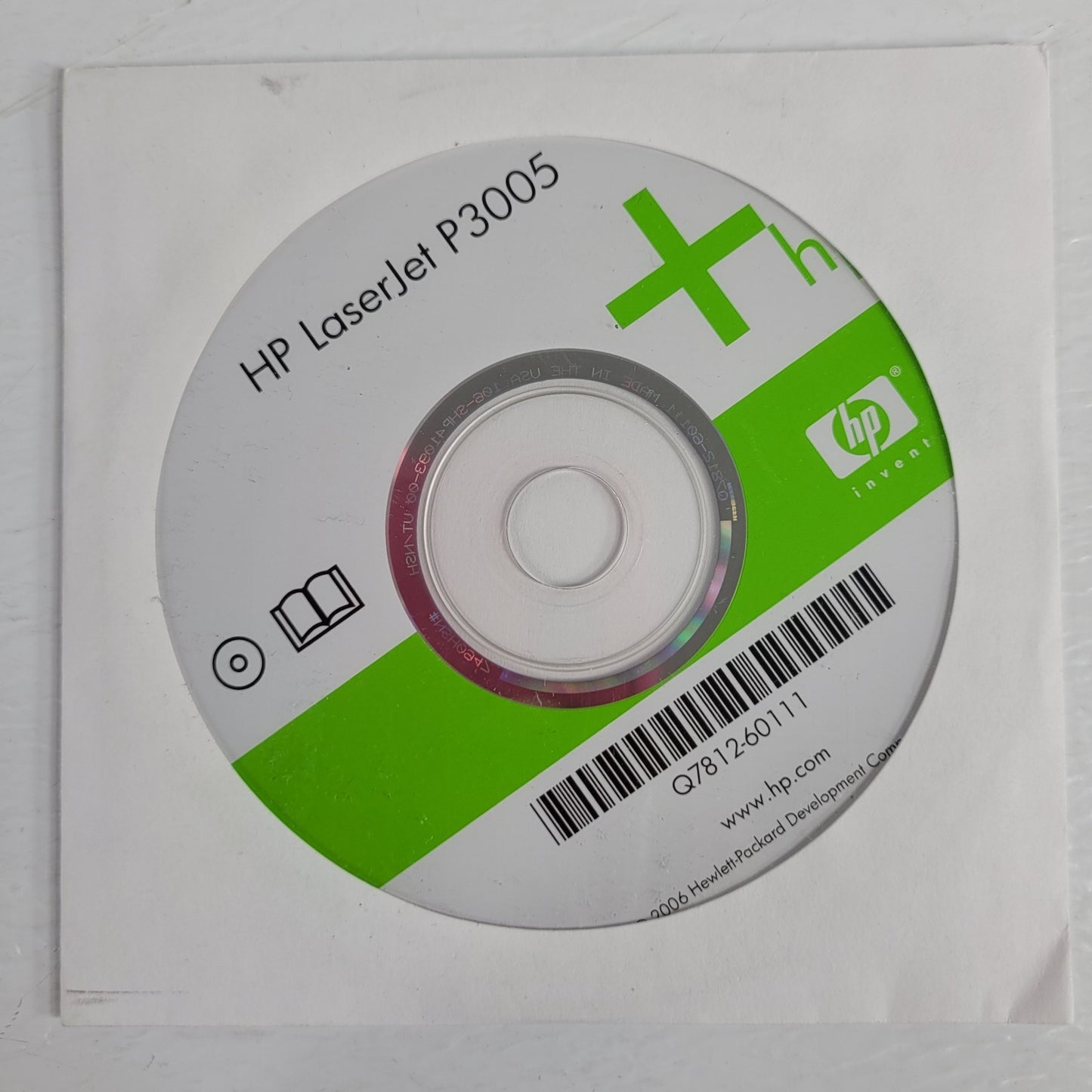 HP LaserJet P3005 Series Printer Multilingual Guide & Disc Set Q7812-60111