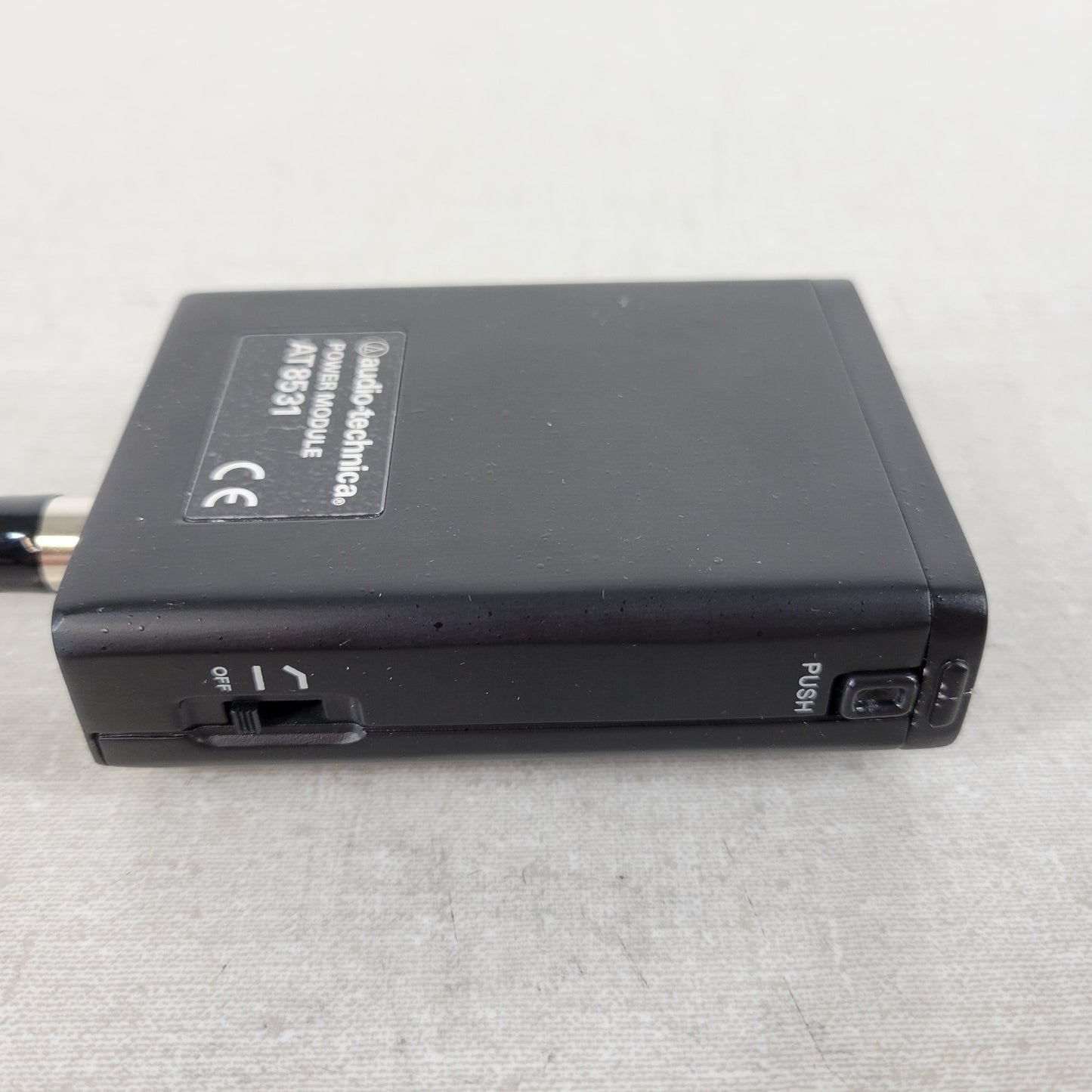 Audio Technica AT8531 Belt Pack Power Module and AT831 Clip On Microphone