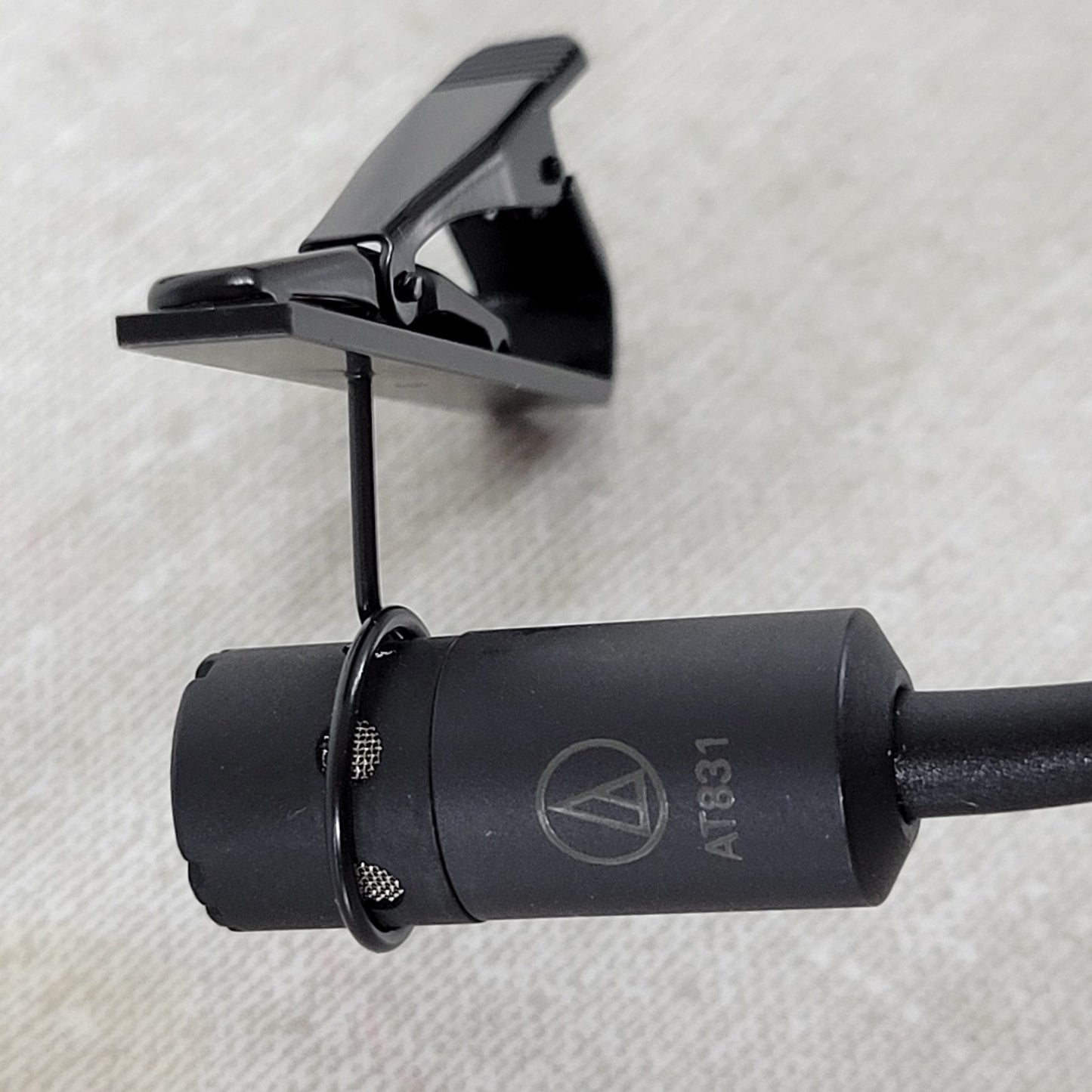 Audio Technica AT8531 Belt Pack Power Module and AT831 Clip On Microphone