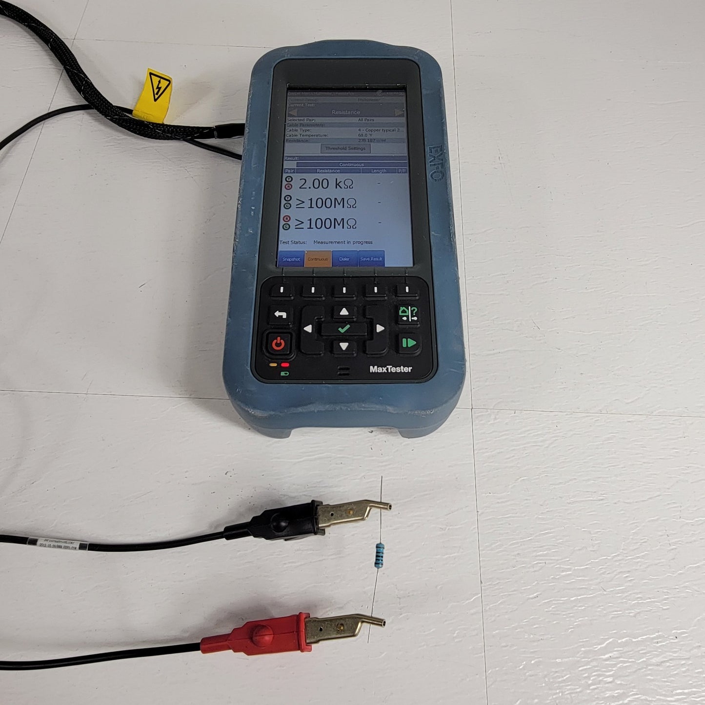 EXFO MAX-610 Maxtester Form Factor Copper I&R Testing Installation and Repair
