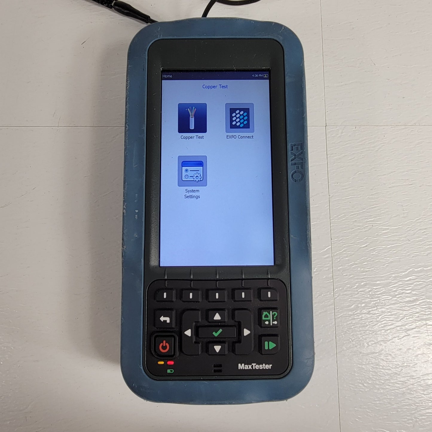 EXFO MAX-610 Maxtester Form Factor Copper I&R Testing Installation and Repair