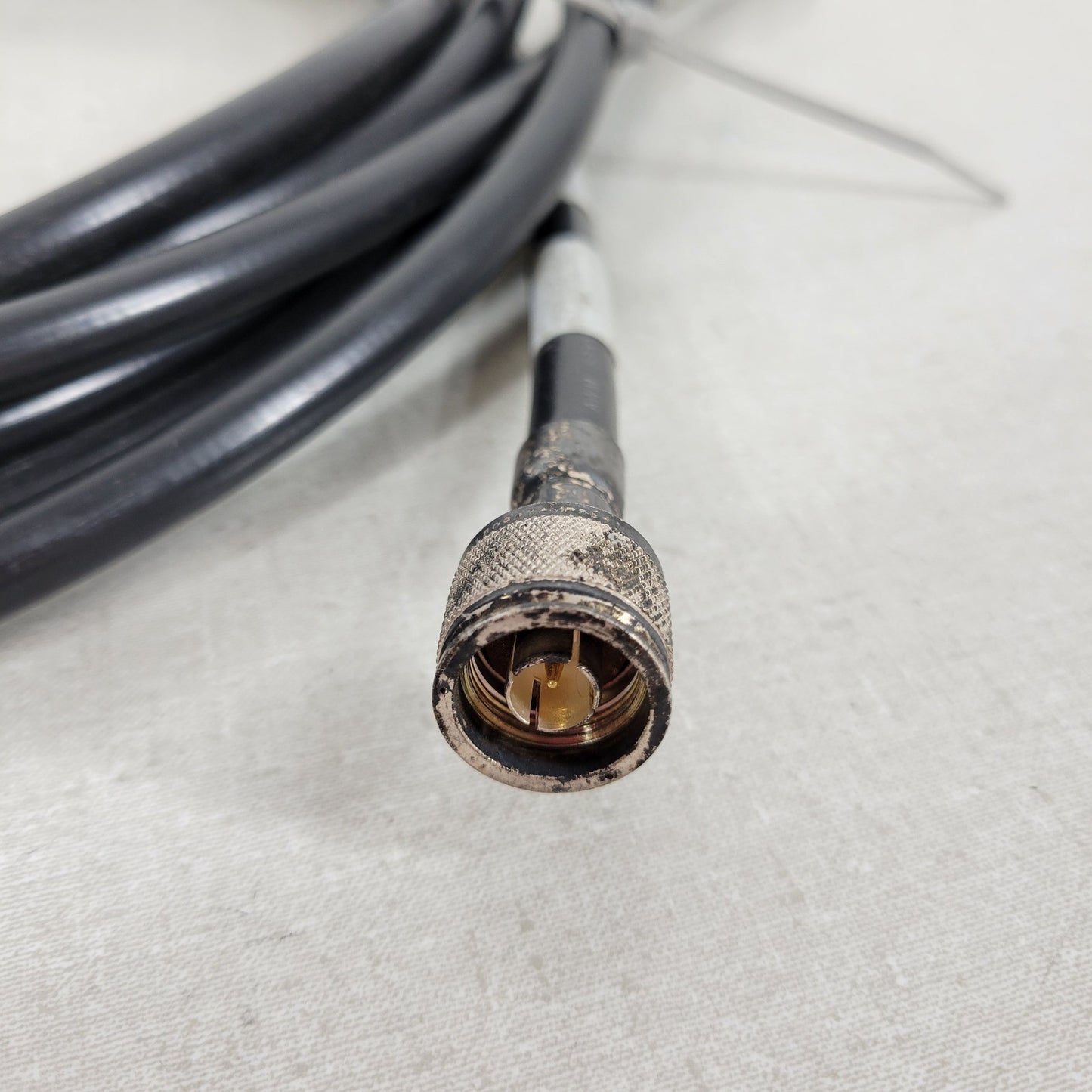 Chan 990626-19 P4072 N-Type 29" Long Cable w/ Male Connectors RF GHz Assembly