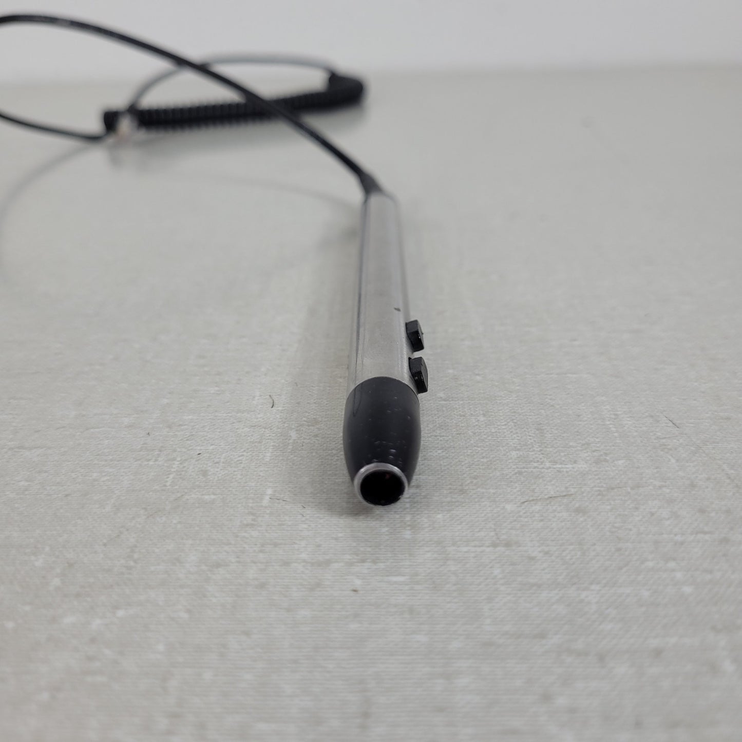Applied Materials AMAT 0190-30355 CRT Two-Button Light Pen w/ Phone Jack 18902