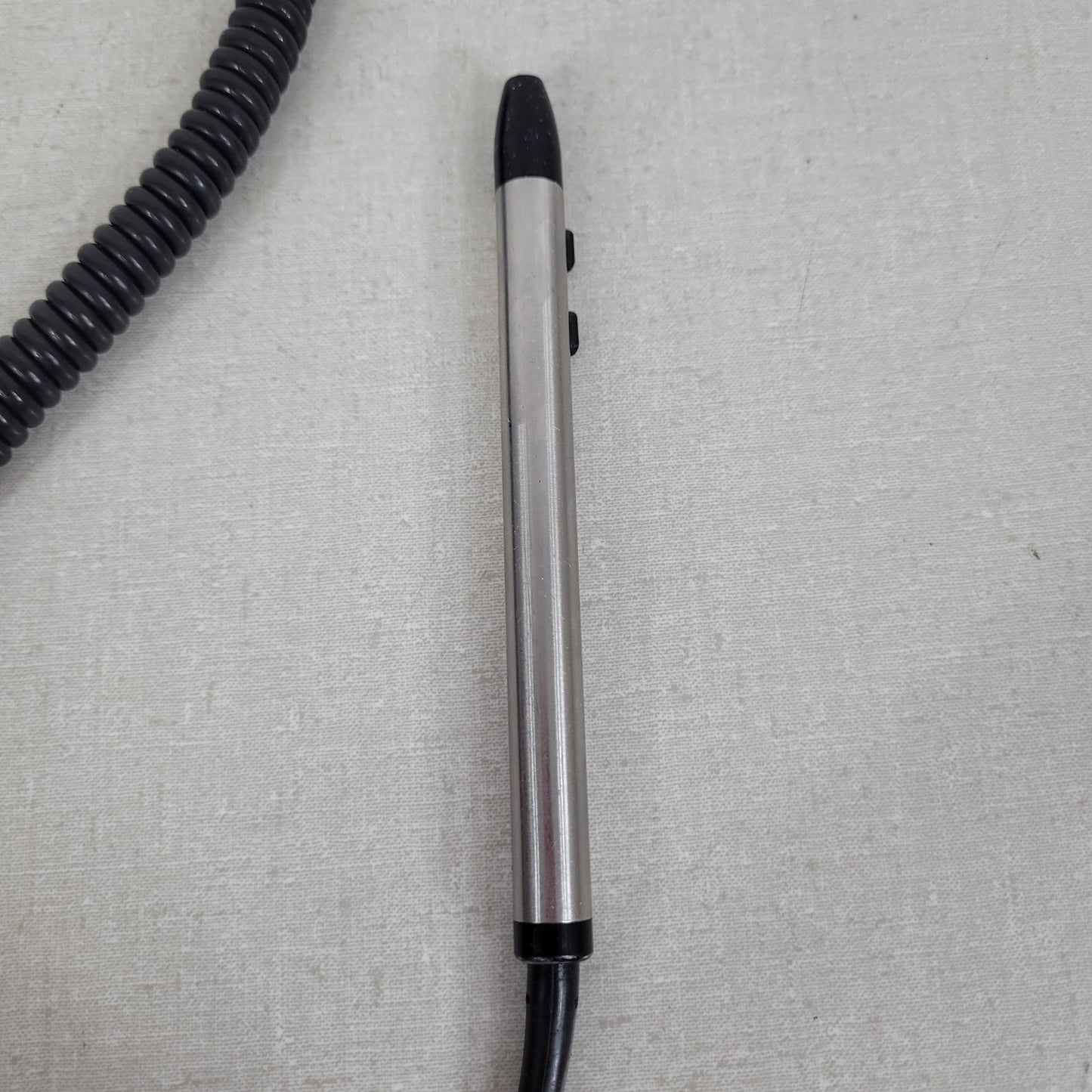 Applied Materials AMAT 0190-30355 CRT Two-Button Light Pen w/ Phone Jack 18902