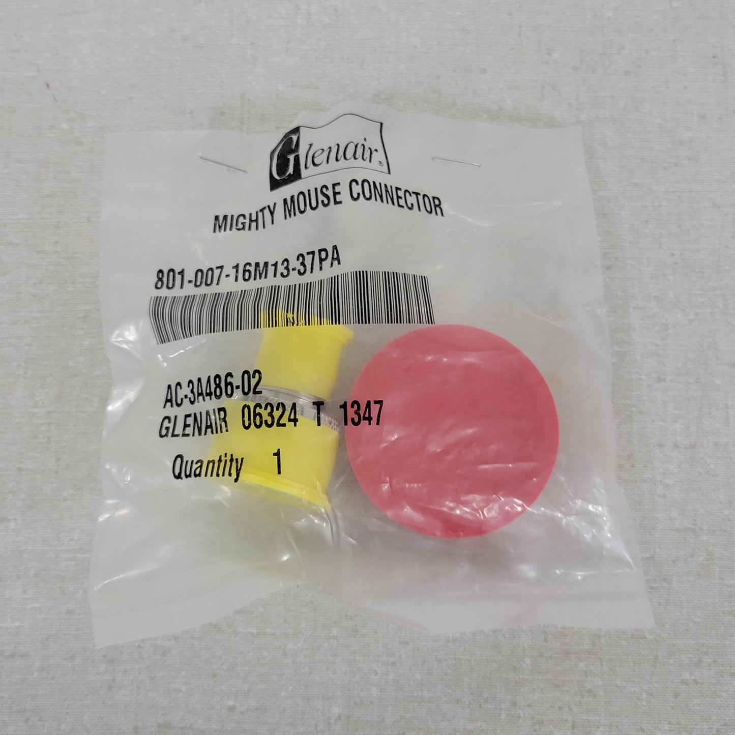 Glenair 801-007-16M13-37PA 06324 Mighty Mouse Female Circular MIL Spec Connector