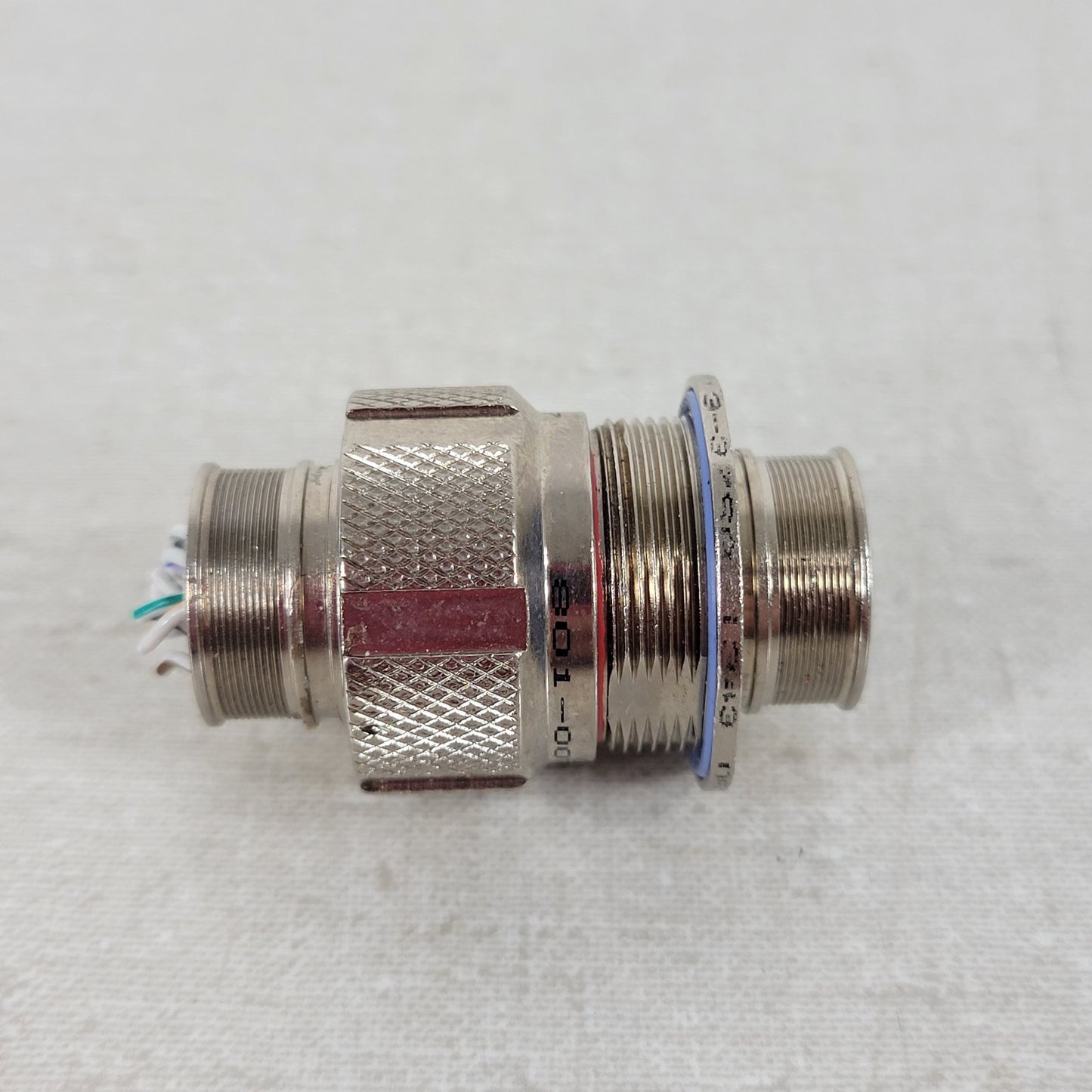 Glenair 801-007-16M13-37PA Mighty Mouse Male & 801-009-07M13-37SA Female Adapter