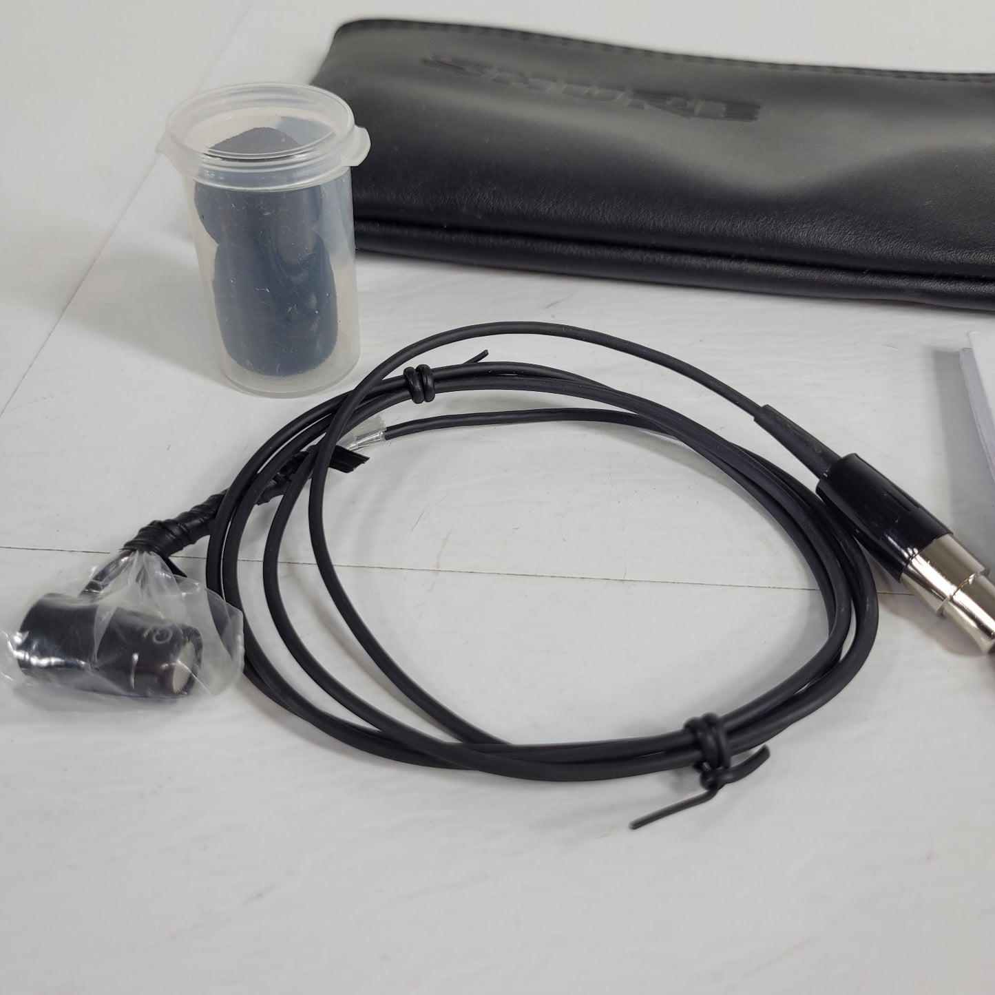 Shure WL185 Lavalier Electret Condenser Cardioid Microphone Mic Mini-XLR