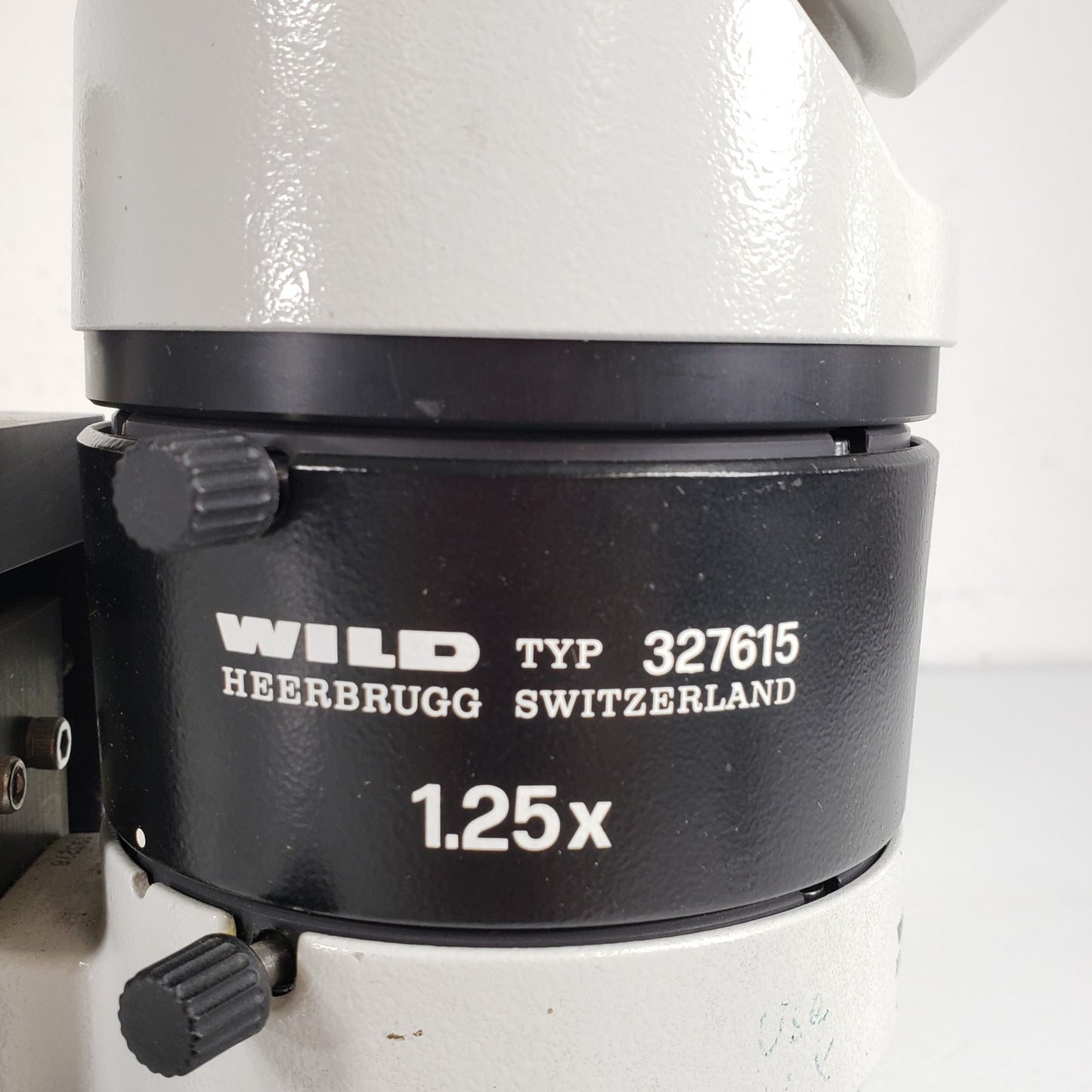 Wild M5A Stereo Zoom Microscope Viewport High Vacuum UHV 4.5" CF Flange DN63CF