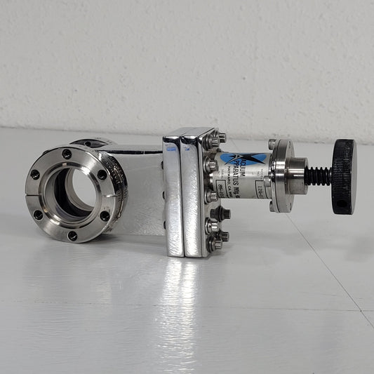 HVA 124-0150 Manual Gate Valve DN35CF 2.75" Conflat Ultra High Vacuum Apparatus