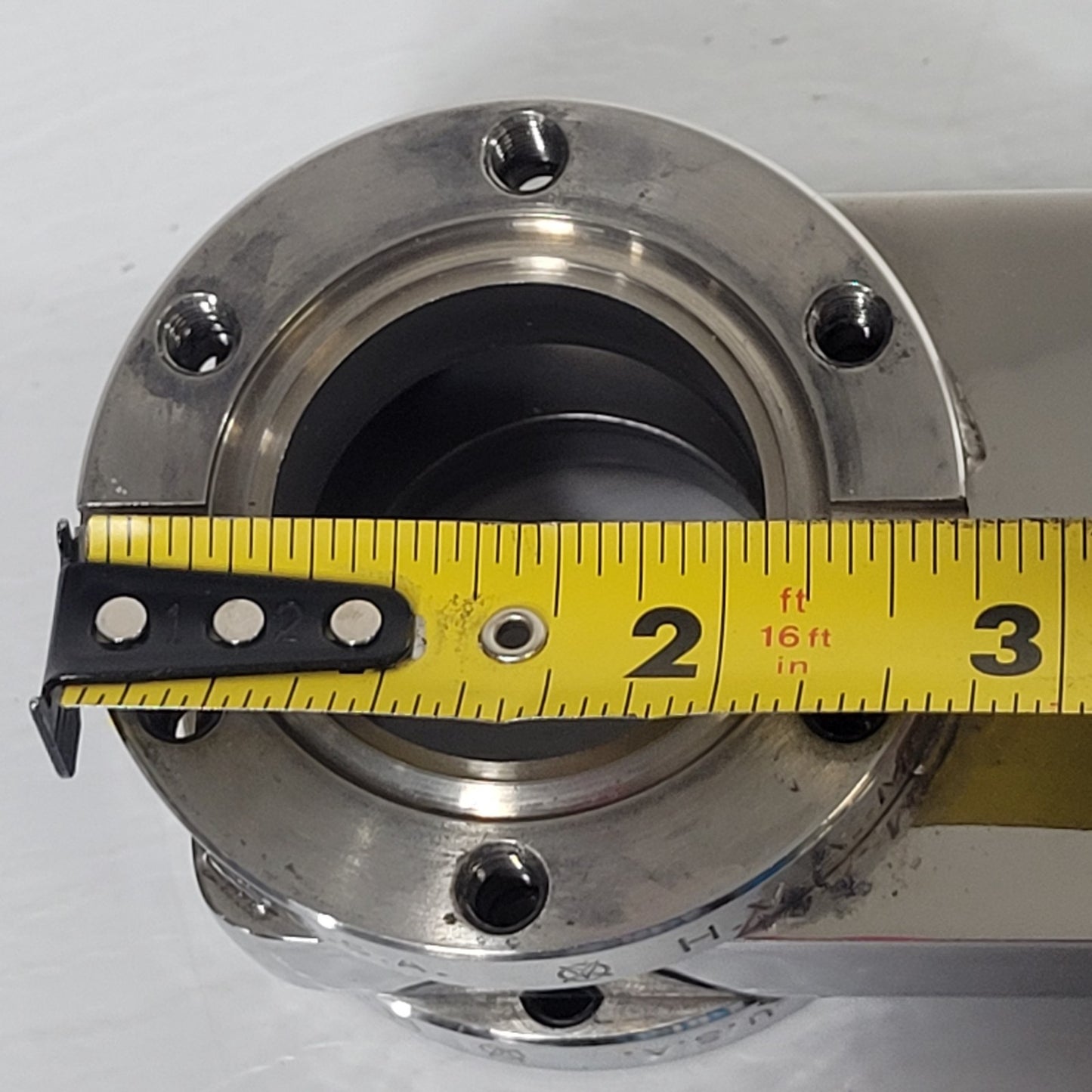 HVA 124-0150 Manual Gate Valve DN35CF 2.75" Conflat Ultra High Vacuum Apparatus