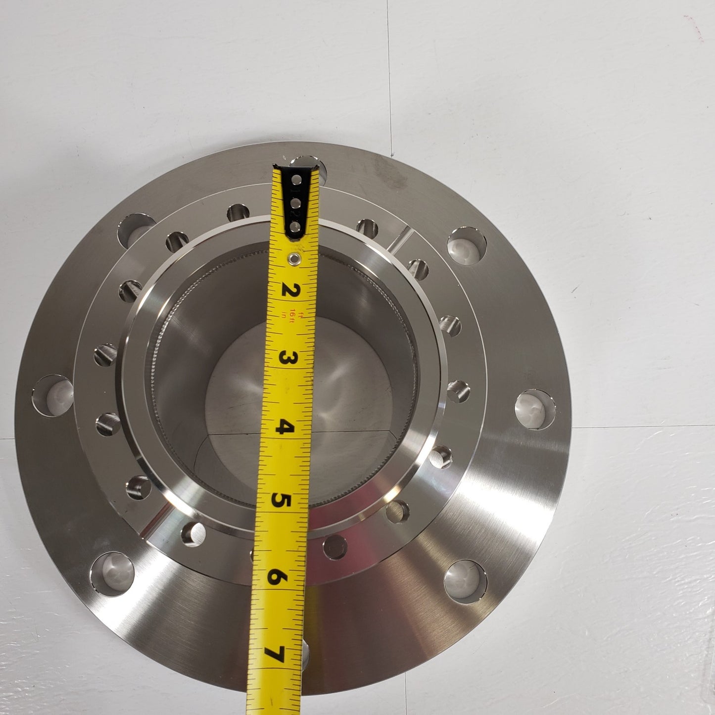 DN100CF 6" CF Conflat to ASA11 11" ASA Full Nipple Rotatable Adapter Flange