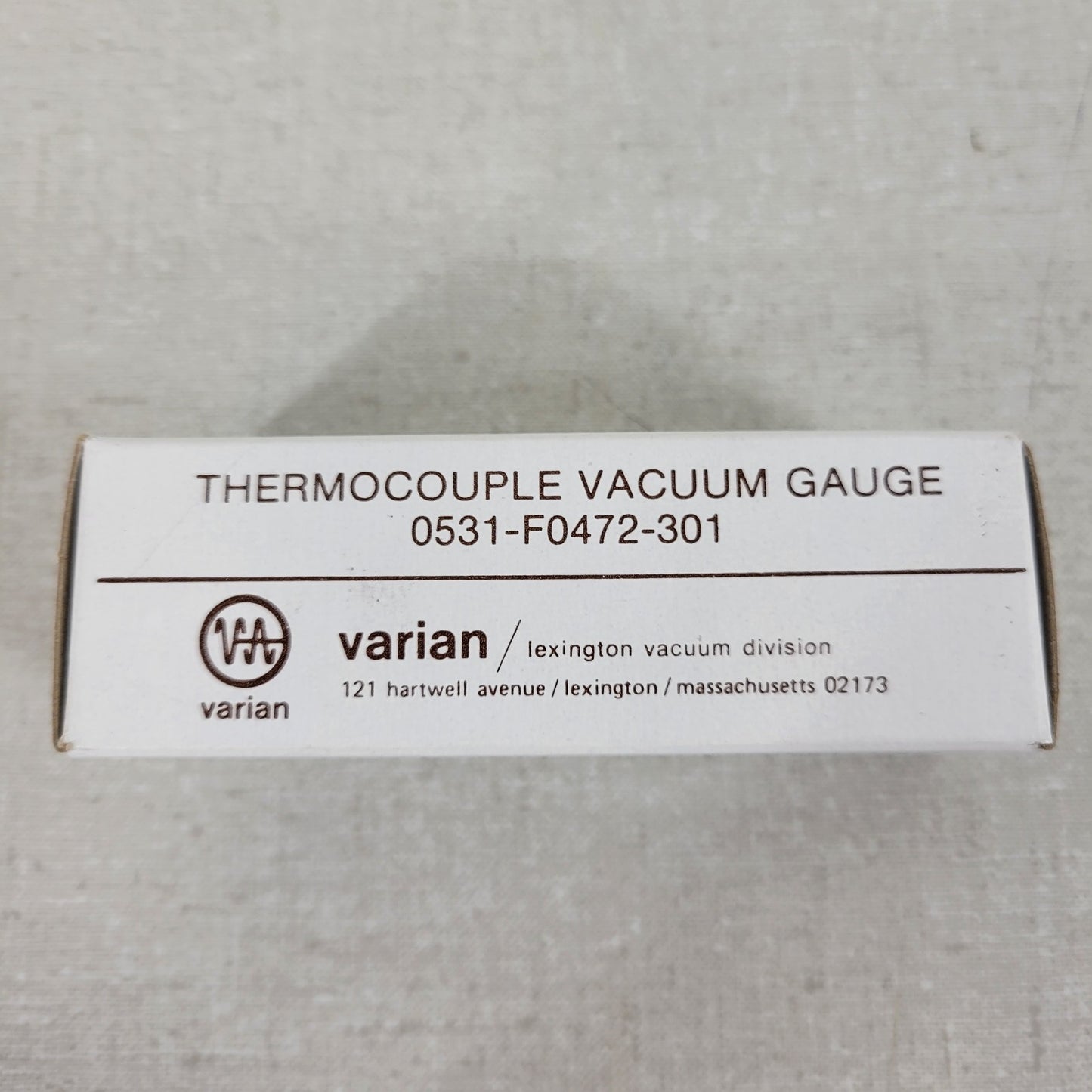 Agilent Varian 0531-F0472-301 Thermocouple Type 0531 Vacuum Preassure Gauge HV