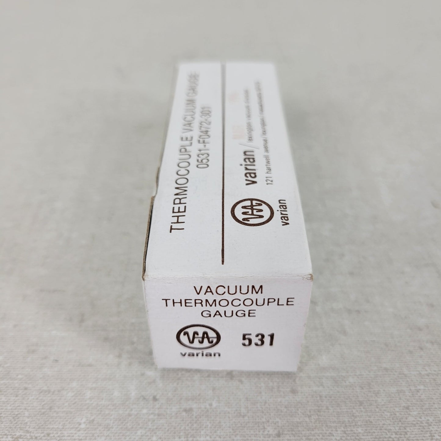 Agilent Varian 0531-F0472-301 Thermocouple Type 0531 Vacuum Preassure Gauge HV