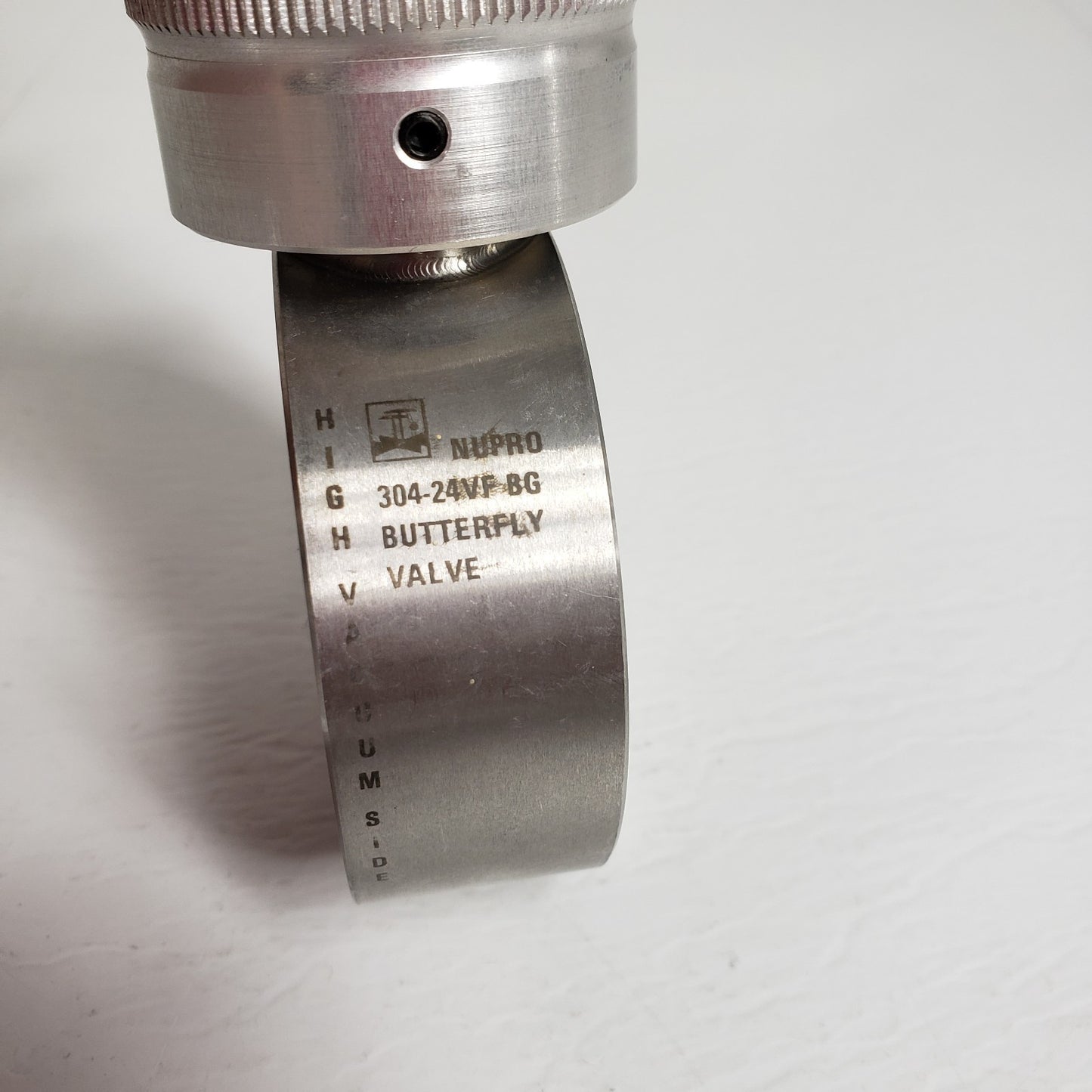 NUPRO 304-24VF BG Butterfly Valve Stainless Steel Valve DN35CF Conflat 2.75" CF