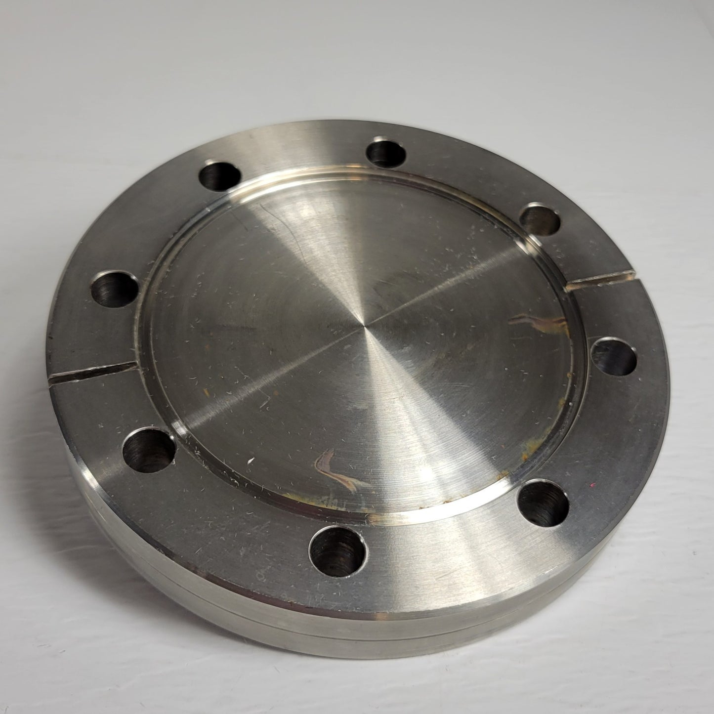 HPS MKS DN63CF 4.5" CF Blank Flange Conflat High Vacuum Stainless Steel