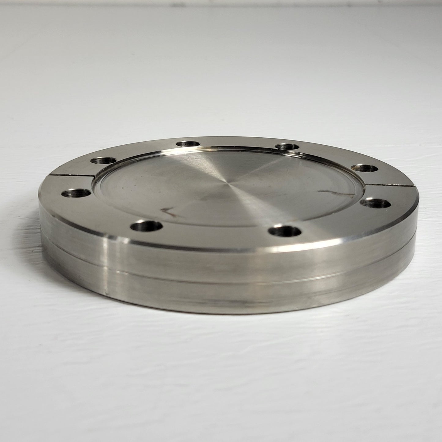 HPS MKS DN63CF 4.5" CF Blank Flange Conflat High Vacuum Stainless Steel