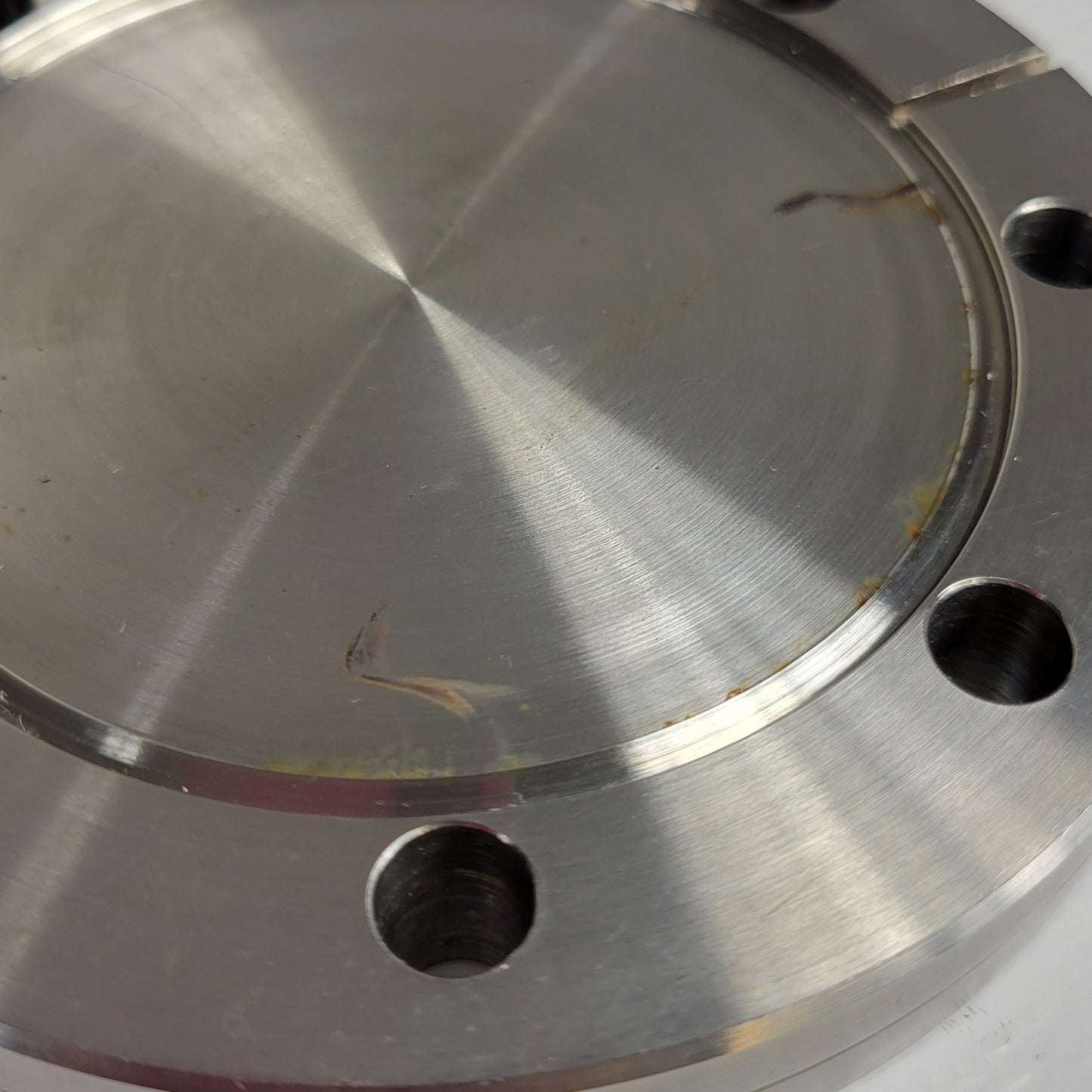 HPS MKS DN63CF 4.5" CF Blank Flange Conflat High Vacuum Stainless Steel