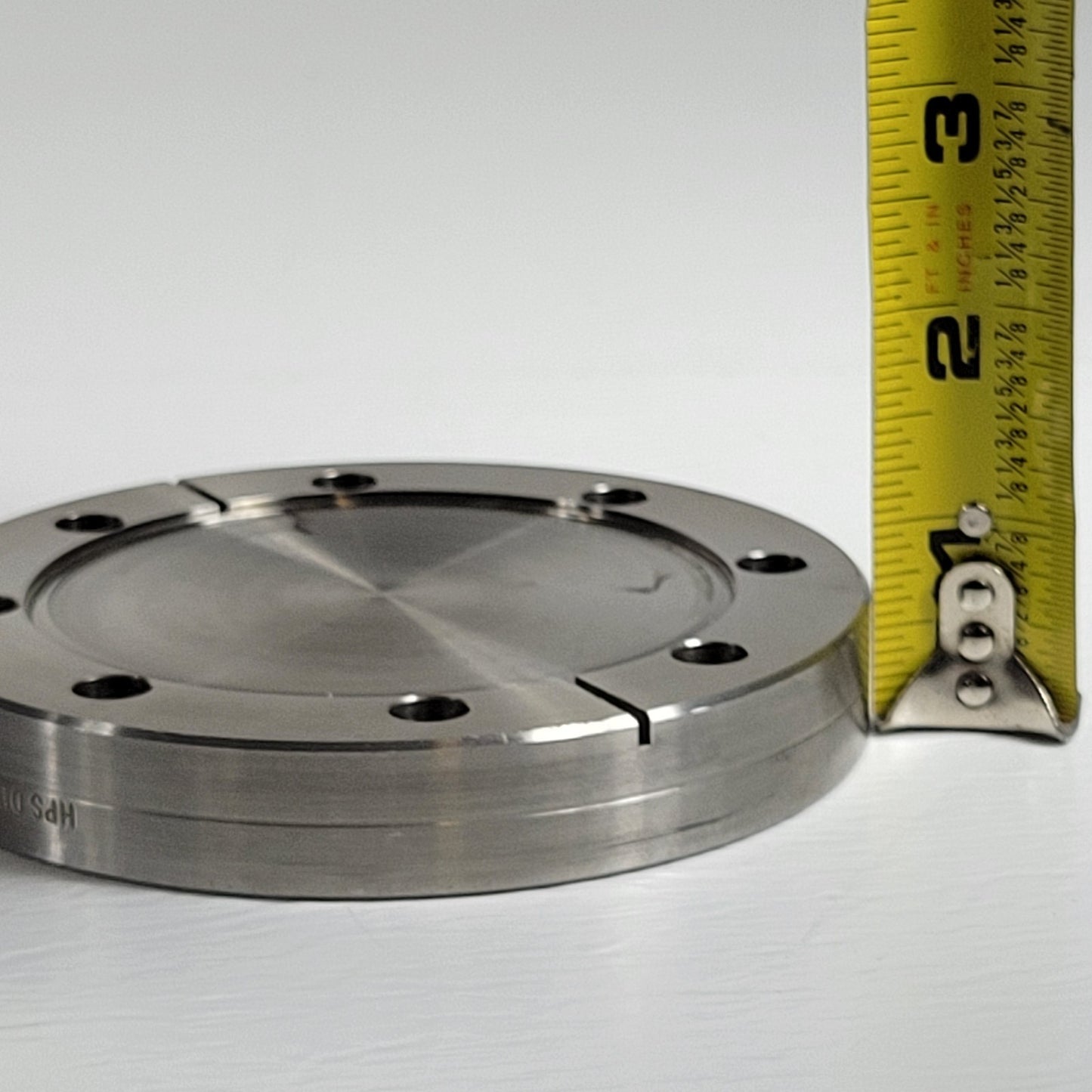 HPS MKS DN63CF 4.5" CF Blank Flange Conflat High Vacuum Stainless Steel