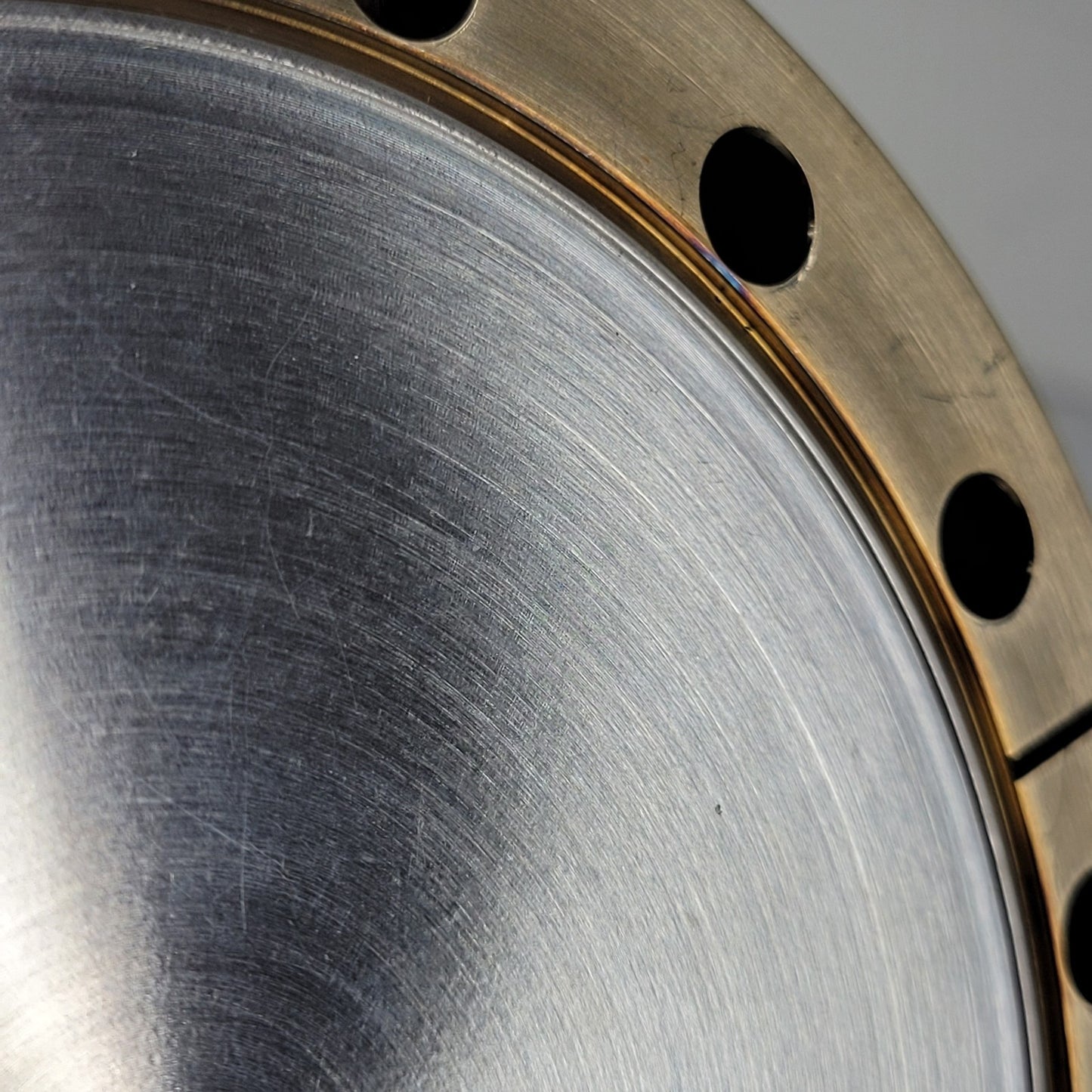 DN100CF 6" CF Blank Conflat Flange Non-Rotatable SS High Vacuum Knife Edge Seal