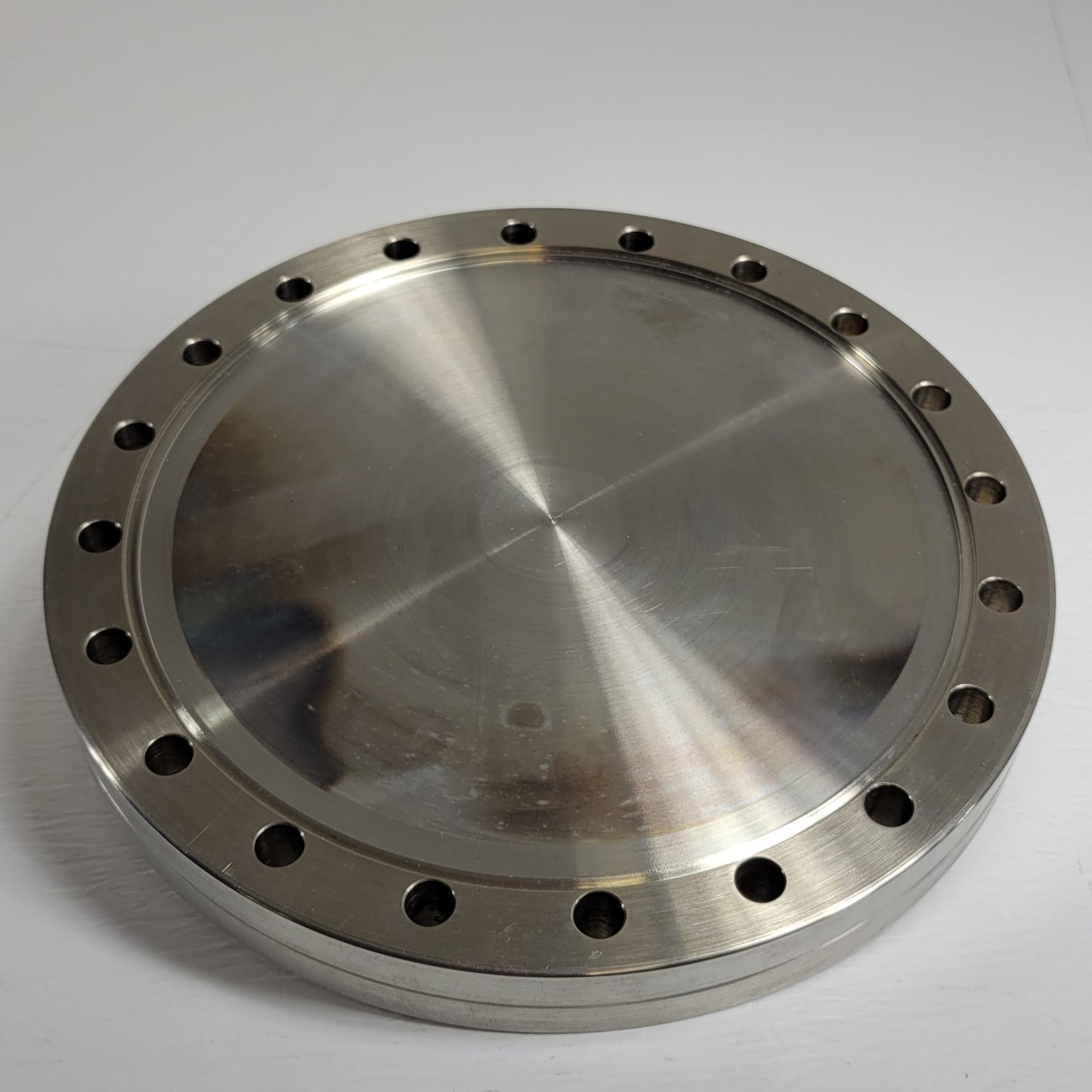 Huntington Labs 8" CF DN160CF Blank Flange Non-Rotatable SS Conflat High Vacuum