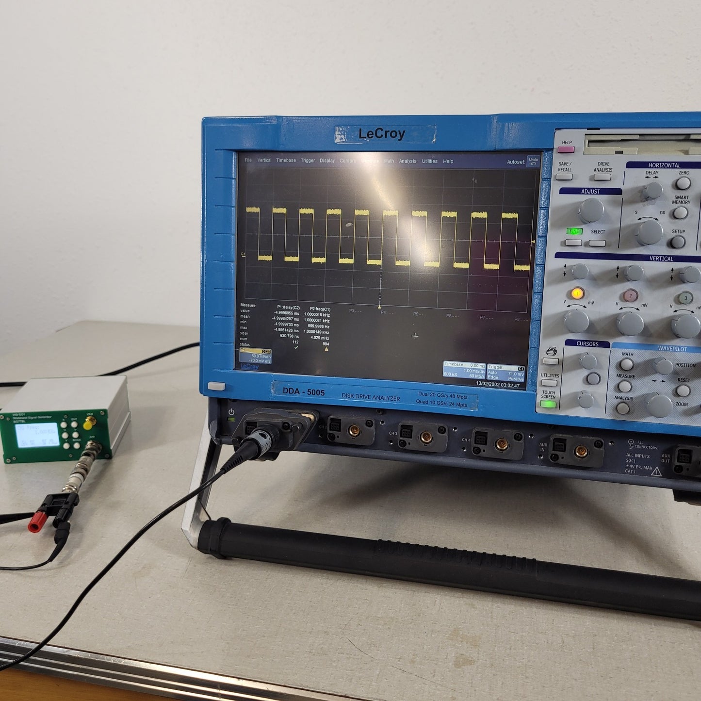 TESTED LeCroy DDA-5005 XL 5GHz Oscilloscope Quad-Channel 10GS/s Upgraded to SSD
