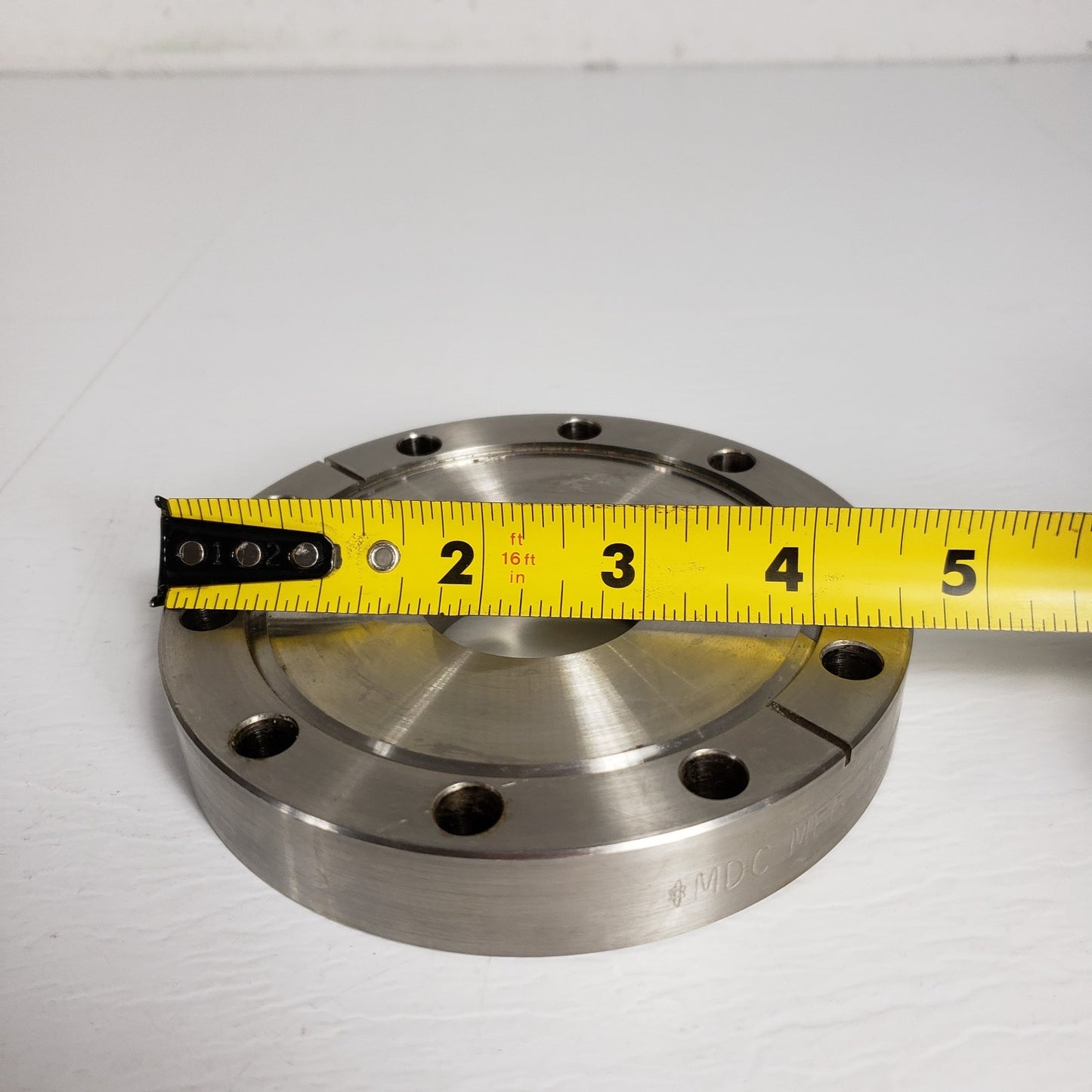DENTED KNIFE EDGE MDC Zero Length Flange 4.62" DN75CF To 2.75" DN35CF