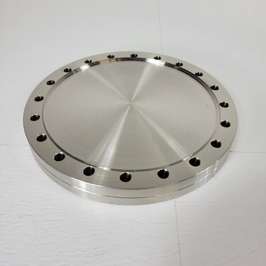 Huntington Conflat DN160CF 8" CF Blank Flange UHV Ultra High Vacuum SS