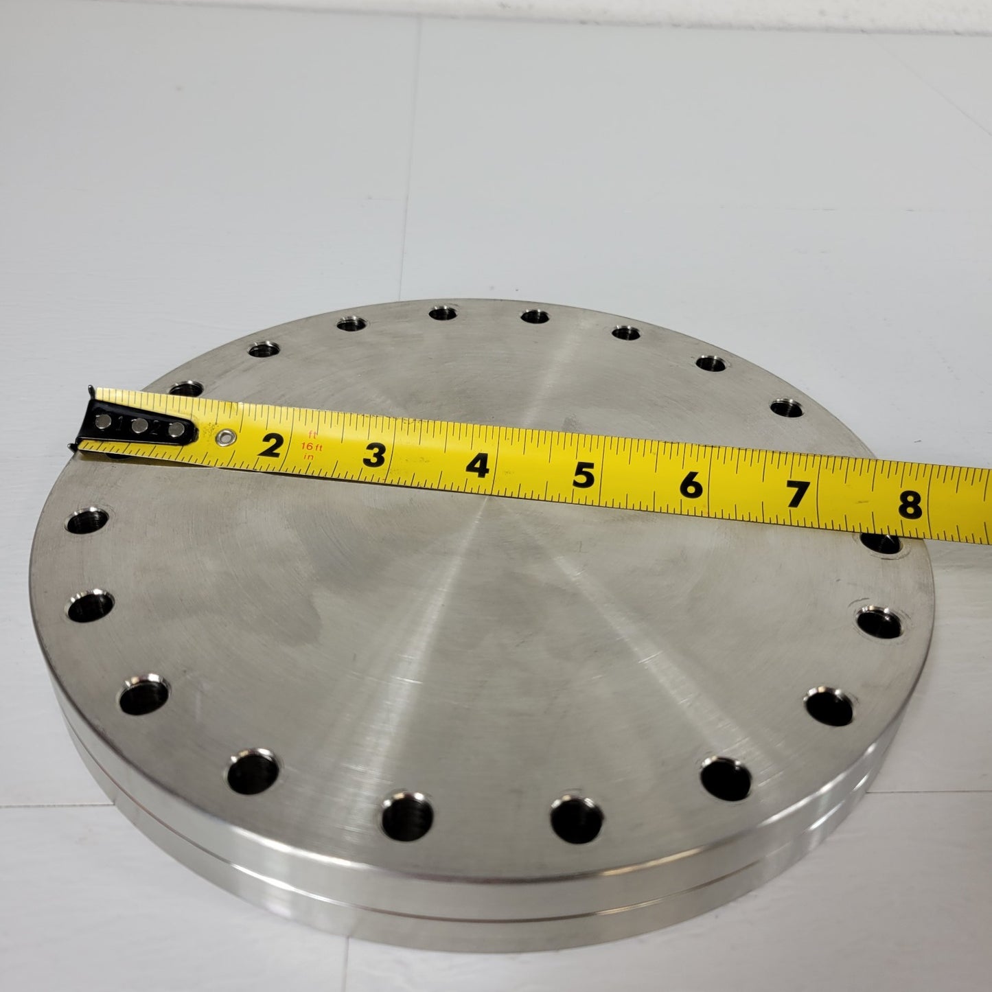 Huntington Conflat DN160CF 8" CF Blank Flange UHV Ultra High Vacuum SS