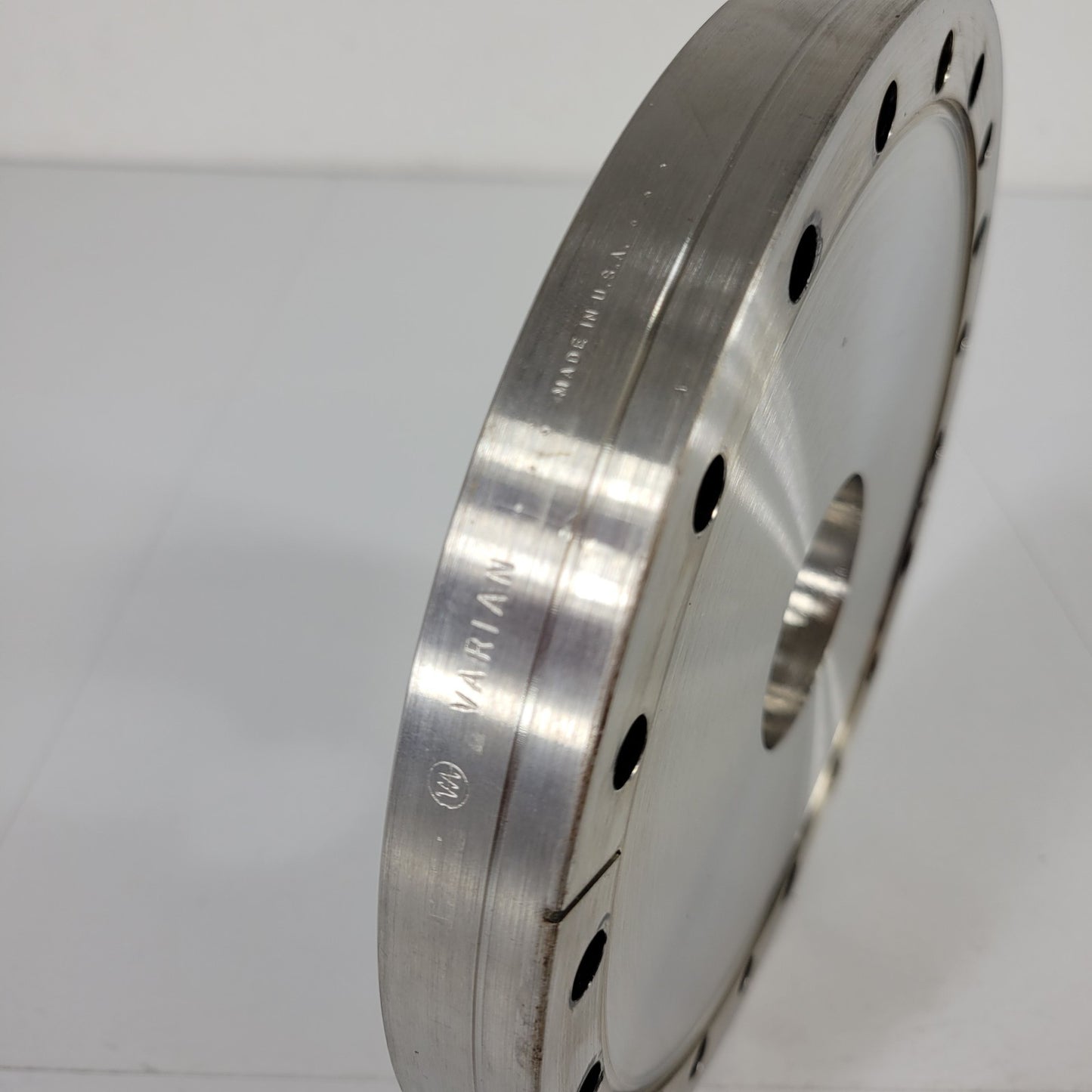Varian DN160CF 8" Zero-Length Adaper High Vacuum DN63CF 4.5" Rubber Seal Flange