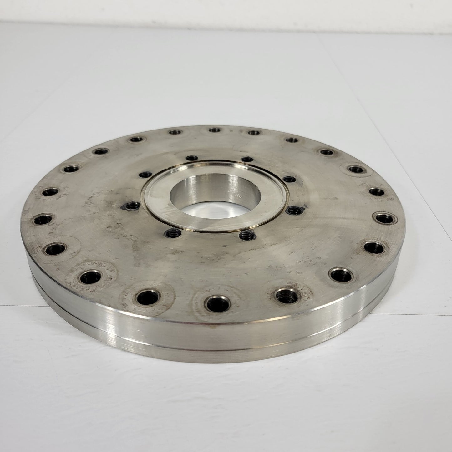 Varian DN160CF 8" Zero-Length Adaper High Vacuum DN63CF 4.5" Rubber Seal Flange