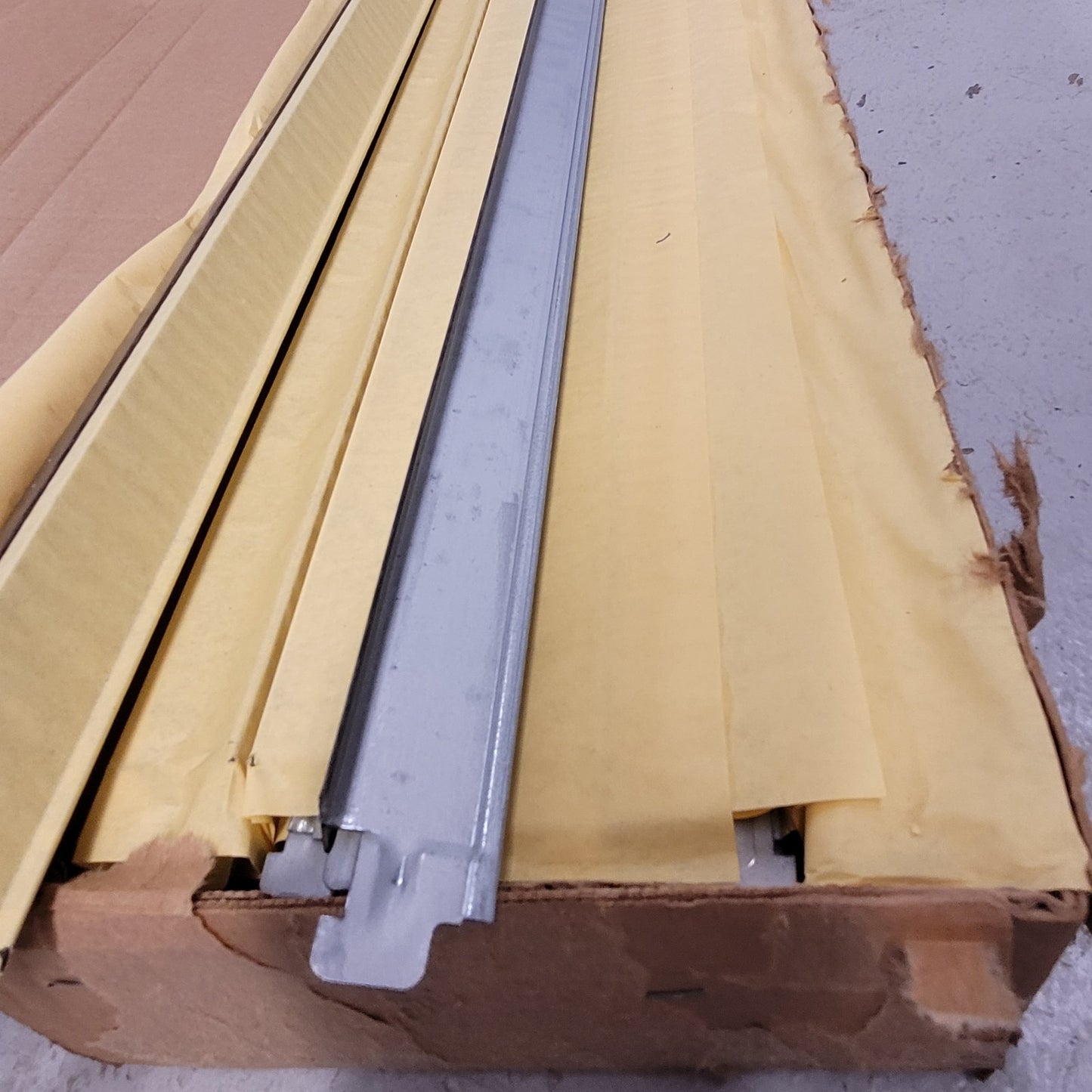 Armstrong 7022B Walnut Wood Grain 4' Drop Ceiling Cross Tee Box Of 60 Pieces