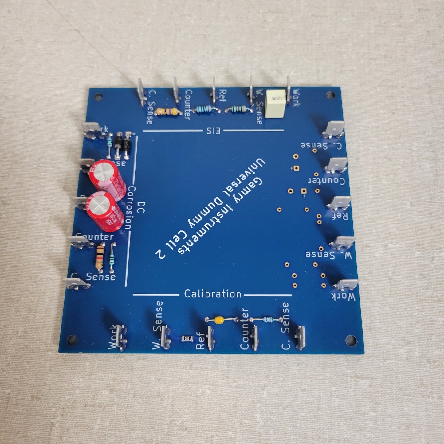 Gamry Universal Dummy Cell UDC 2 Calibration Board EIS DC Corrosion 990-00186