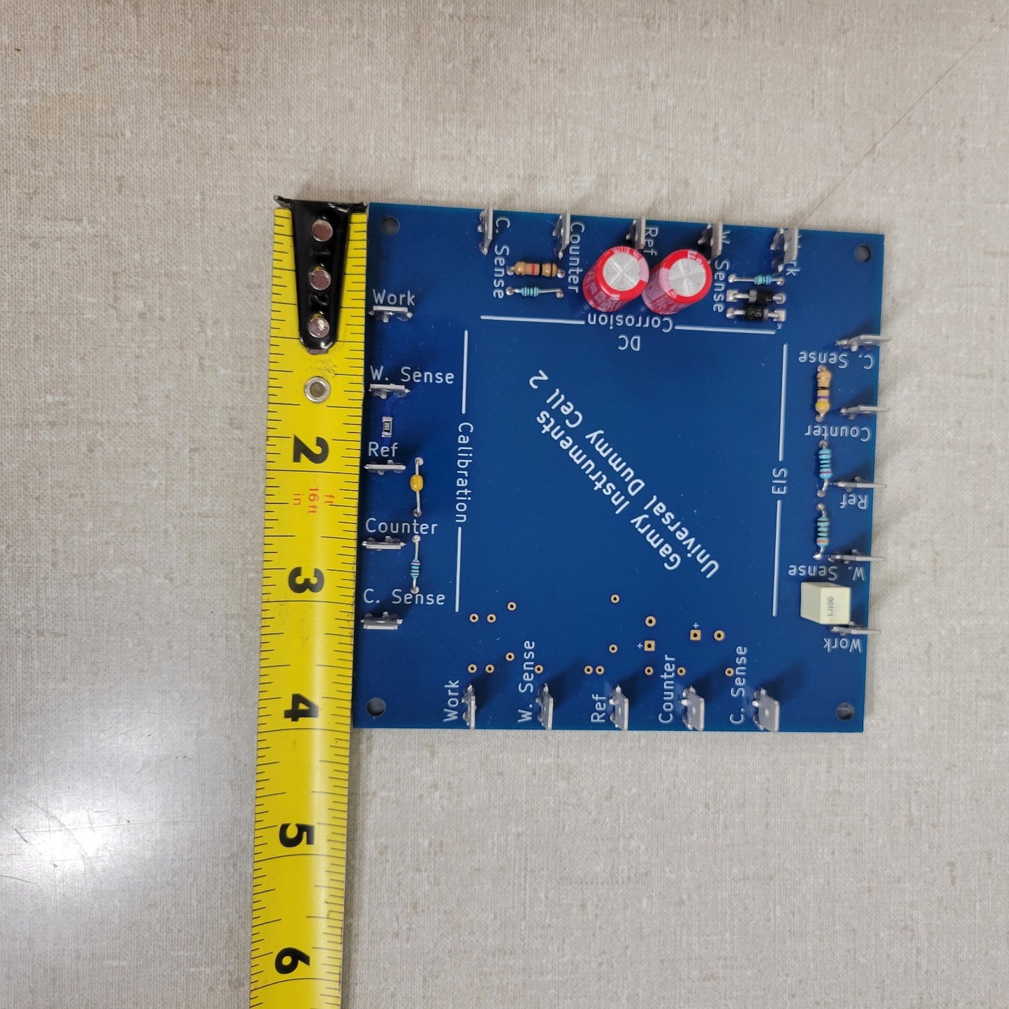 Gamry Universal Dummy Cell UDC 2 Calibration Board EIS DC Corrosion 990-00186