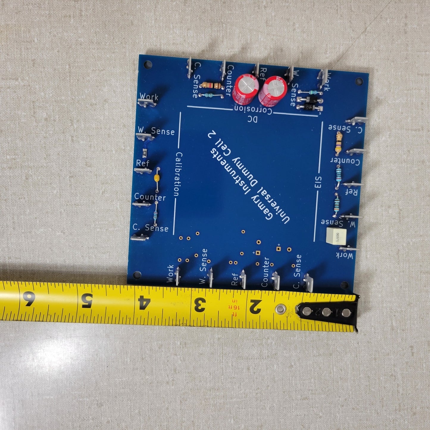 Gamry Universal Dummy Cell UDC 2 Calibration Board EIS DC Corrosion 990-00186