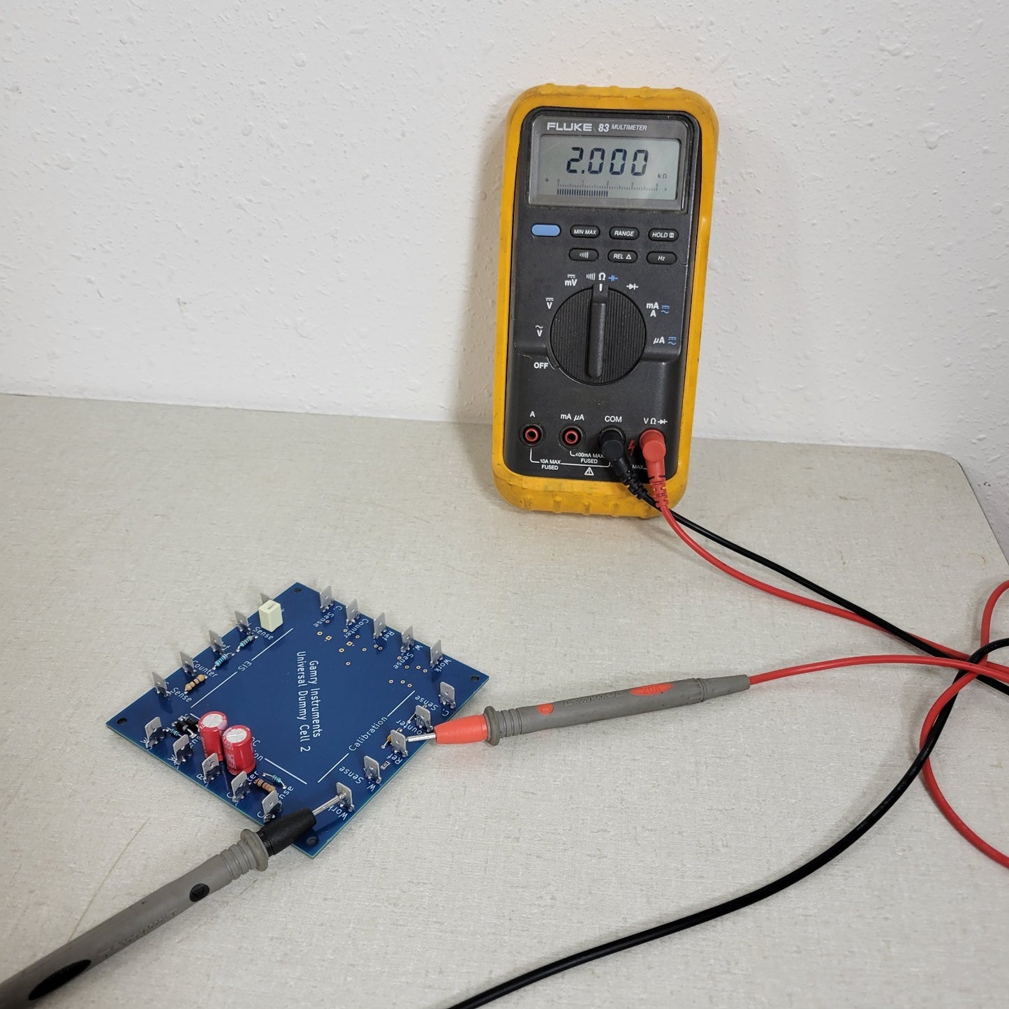Gamry Universal Dummy Cell UDC 2 Calibration Board EIS DC Corrosion 990-00186