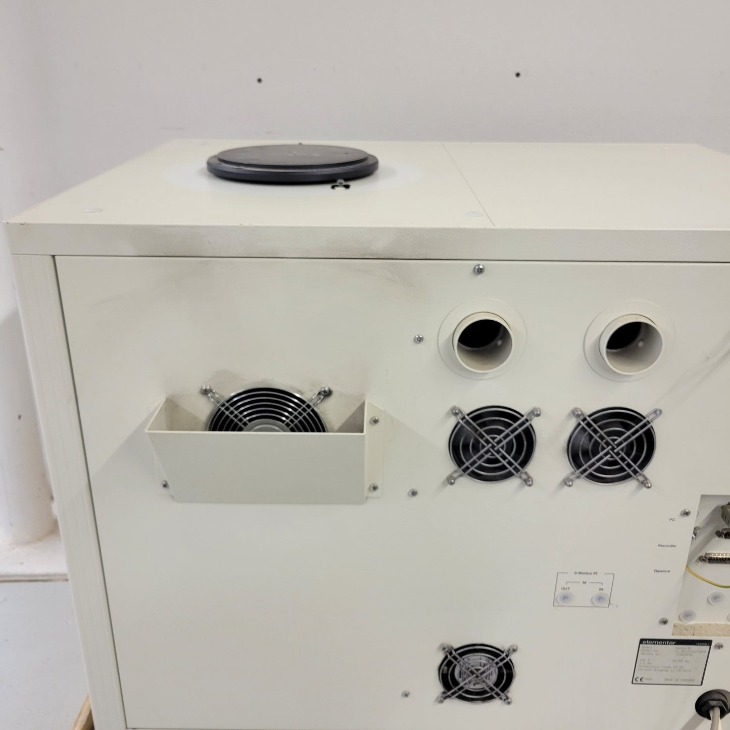 Elementar Vario-EL III Elemental Analyzer High Temperature Decomposition Unit