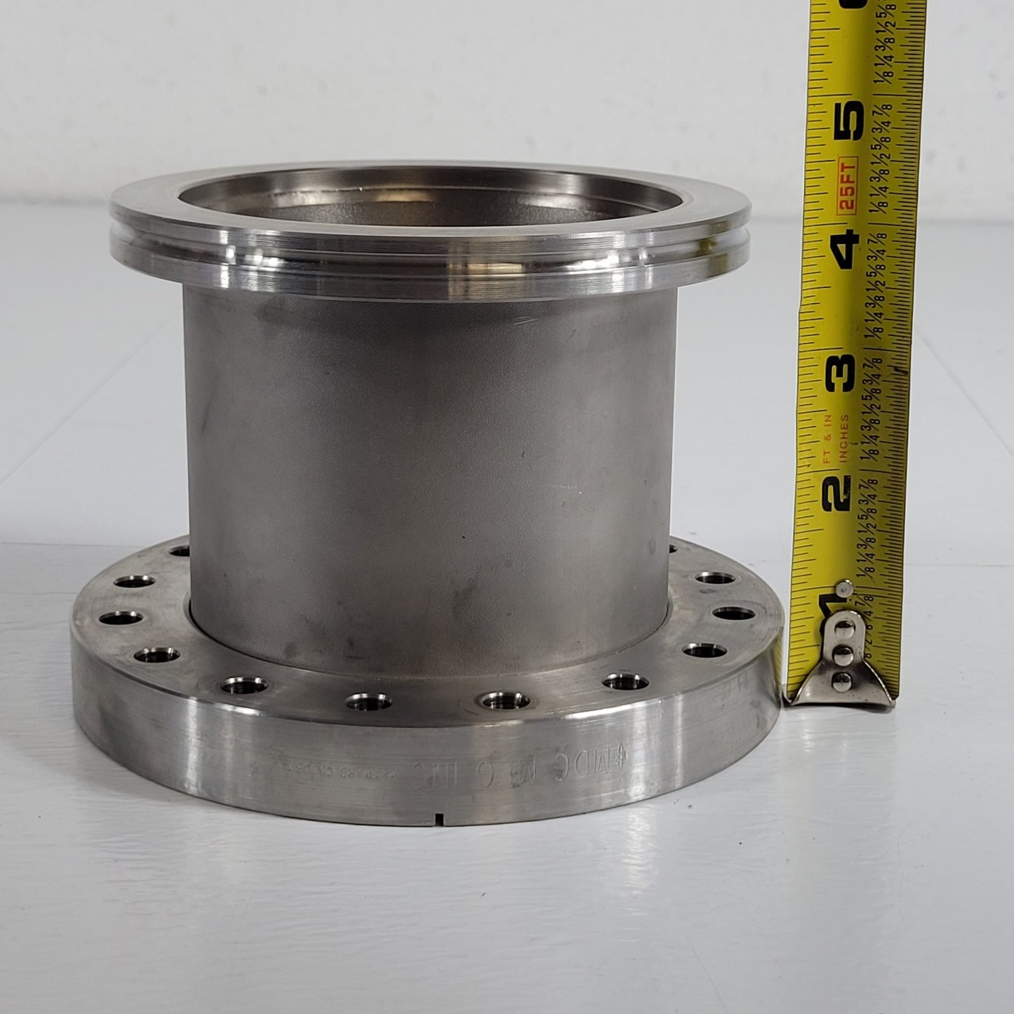 MDC Conflat DN100CF 6" To ISO-K 100 Nipple High Vacuum Non-Rotatable Flanges SS
