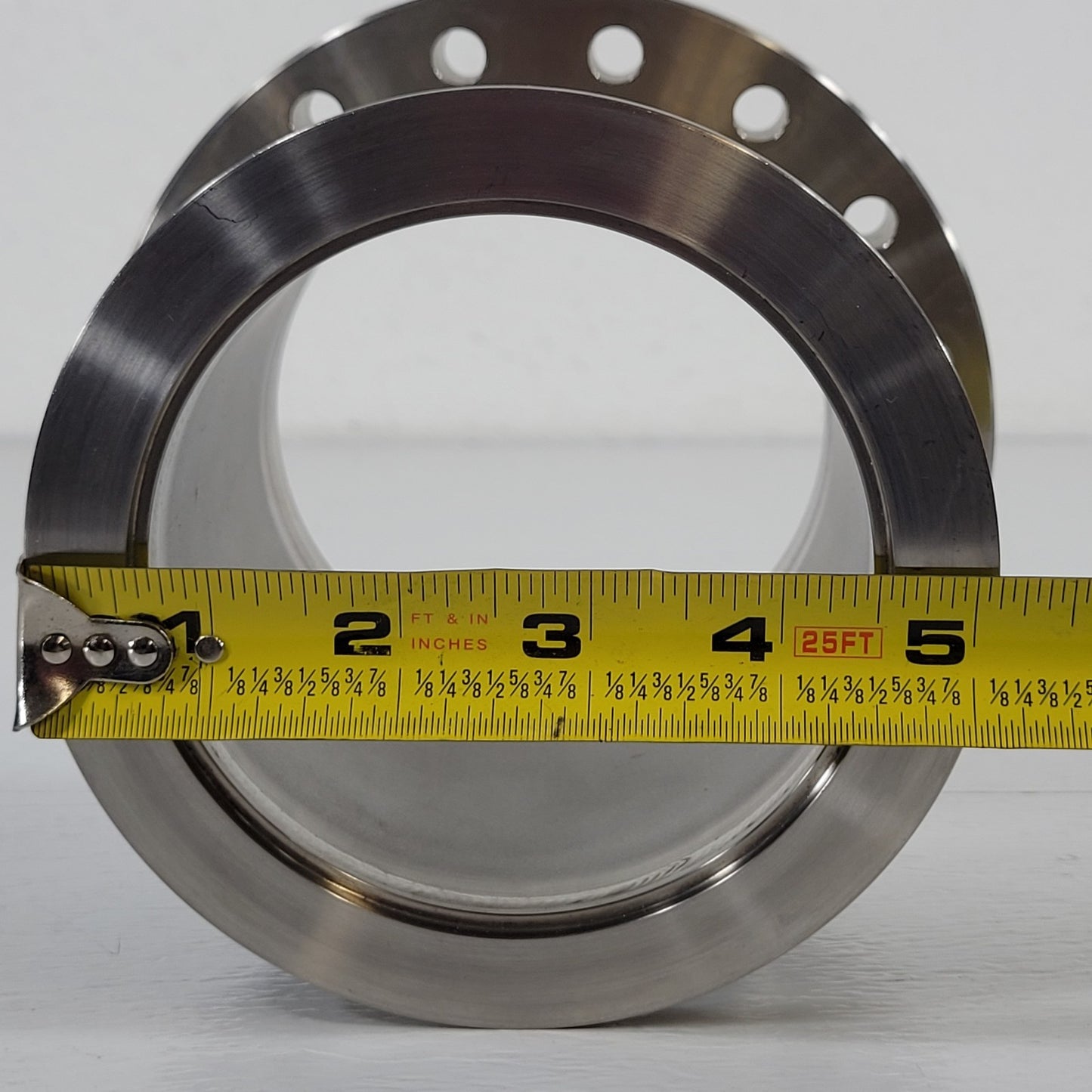 MDC Conflat DN100CF 6" To ISO KF100 130mm OD Nipple High Vacuum Flanges Adapter