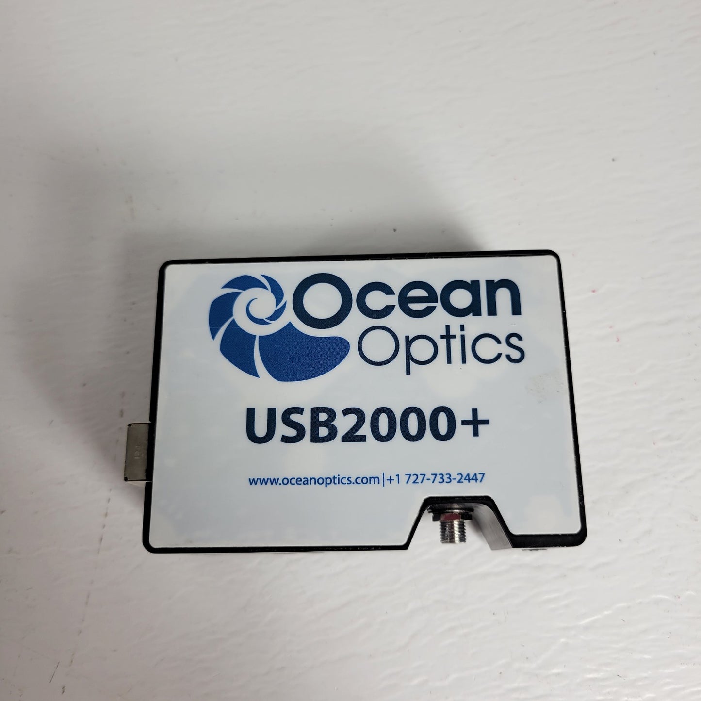 TESTED WORKS Ocean Optics USB2000+ Miniature Fiber Optic Spectrometer 340-1024nm