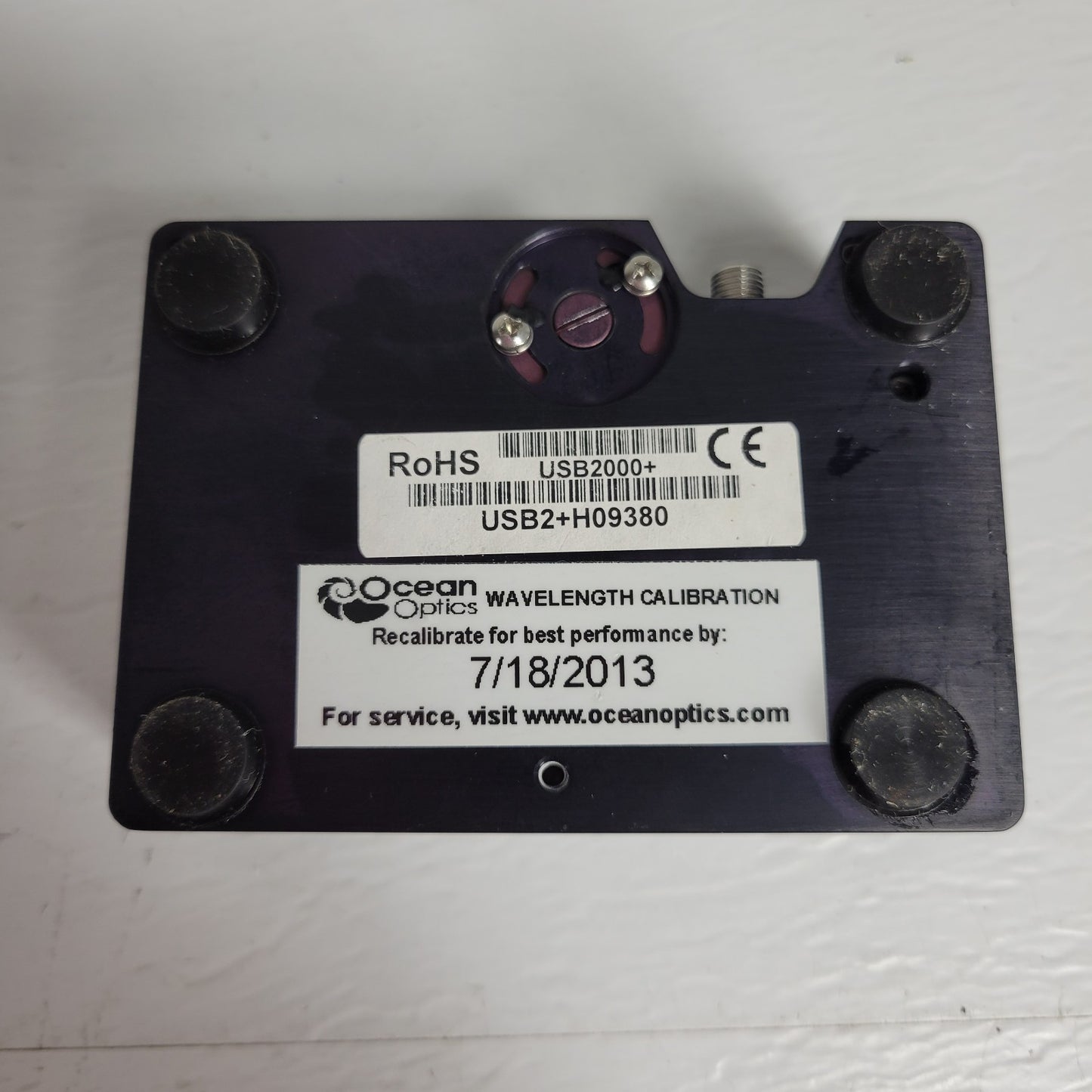 TESTED WORKS Ocean Optics USB2000+ Miniature Fiber Optic Spectrometer 340-1024nm
