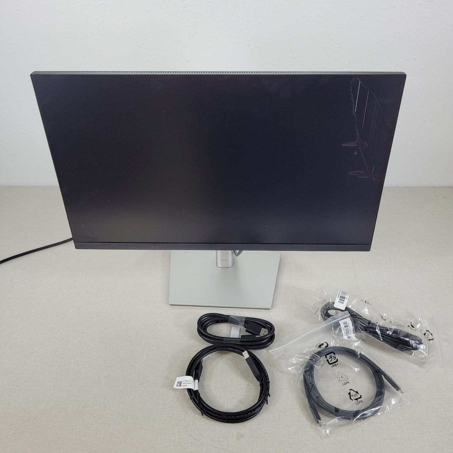 *FOR PARTS* Dell P2422H 24" Full HD 1080p Monitor IPS ComfortView Plus Damaged