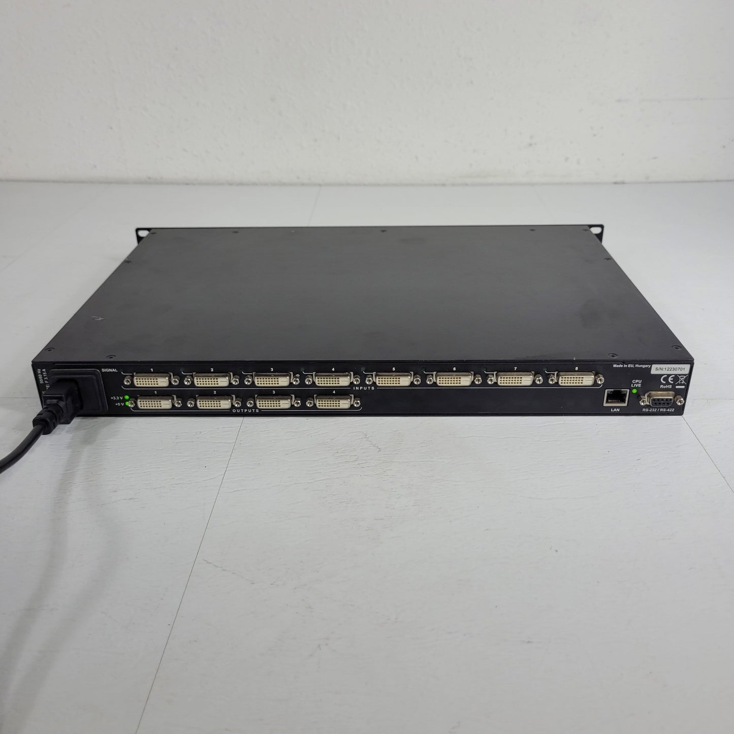 Lightware MX 8x4 DVI PRO Video Matrix 100-240V 8 Input 4 Output Switcher