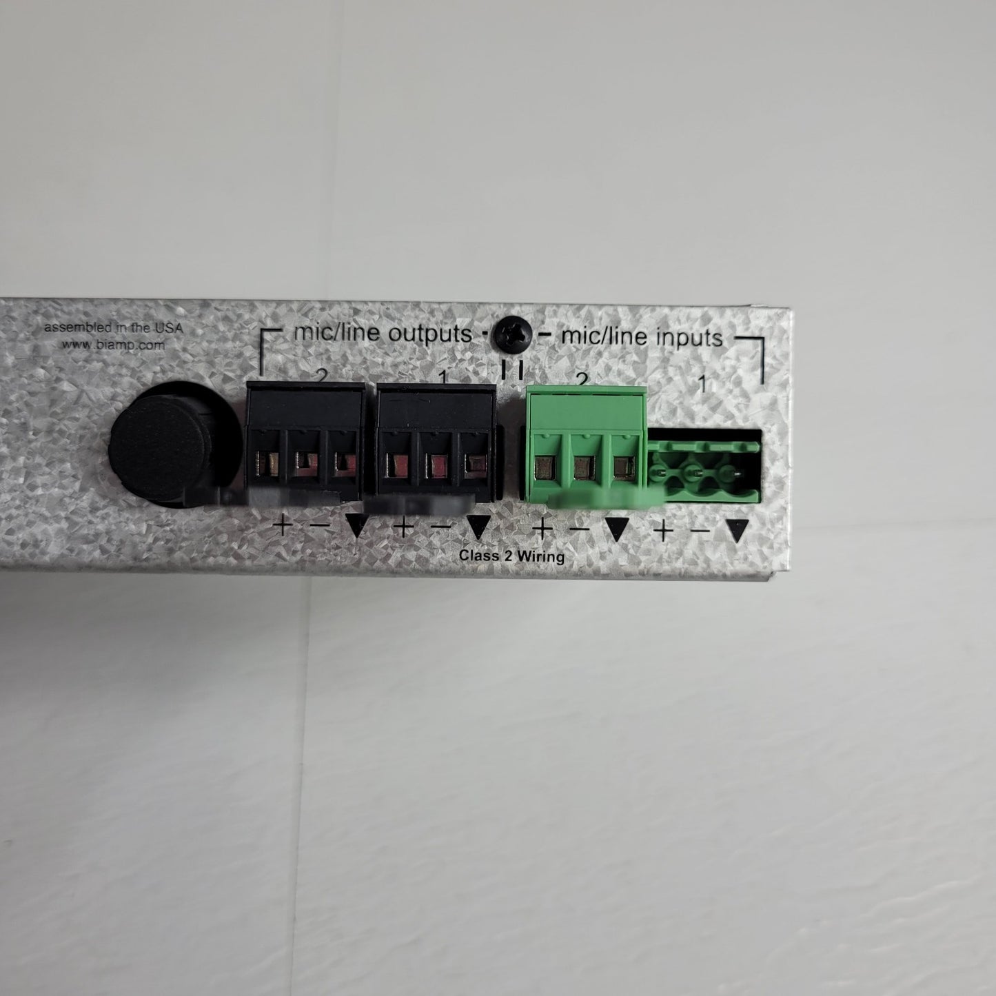 *READ* Biamp Audia EXPI/O-2 Input/Output Expander Module PoE 2 Input 2 Output