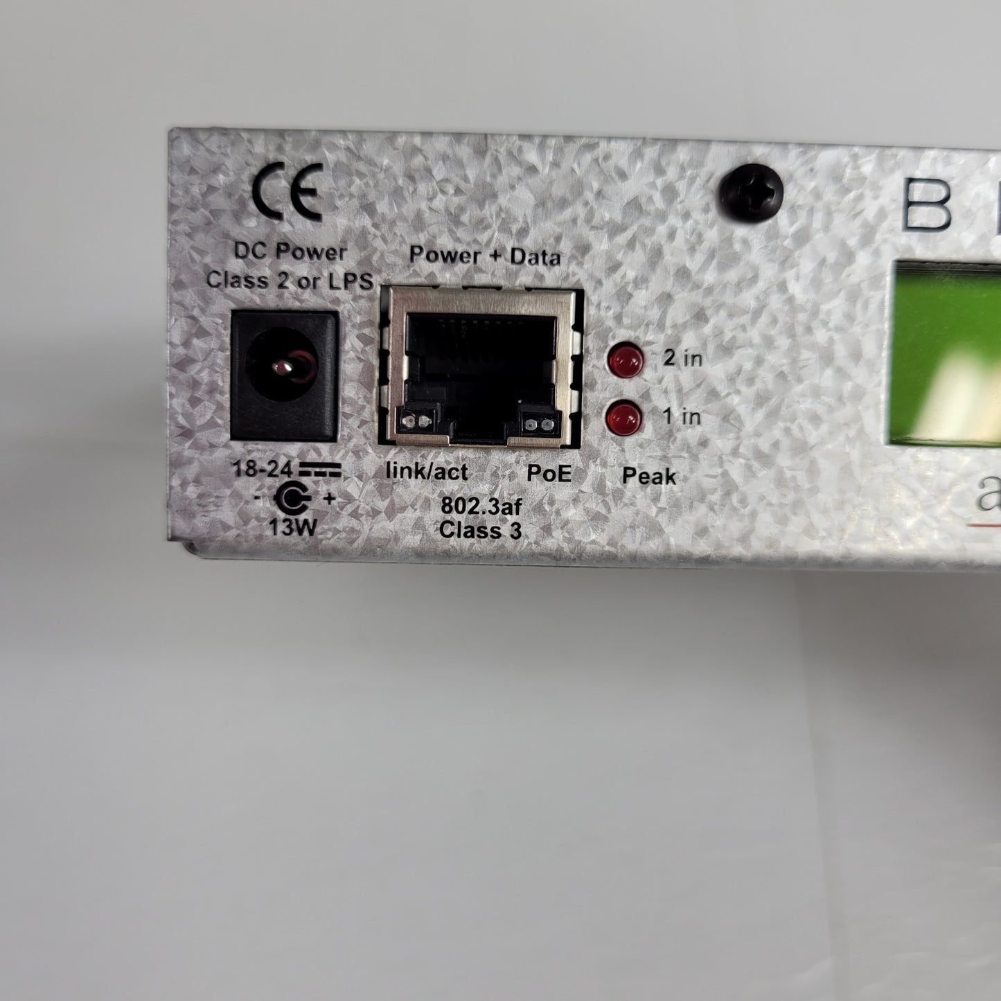 *READ* Biamp Audia EXPI/O-2 Input/Output Expander Module PoE 2 Input 2 Output