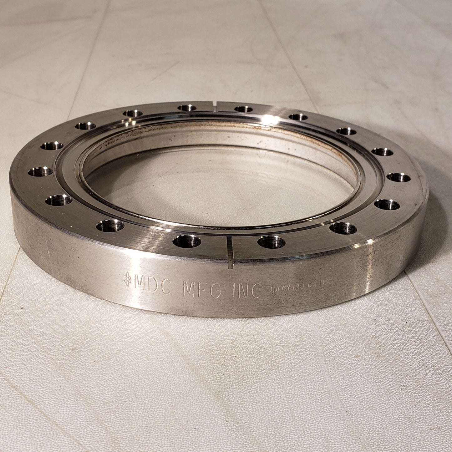 MDC 6" CF Conflat Glass Viewport DN100CF 100CF 4" Port Hole Diameter High Vacuum